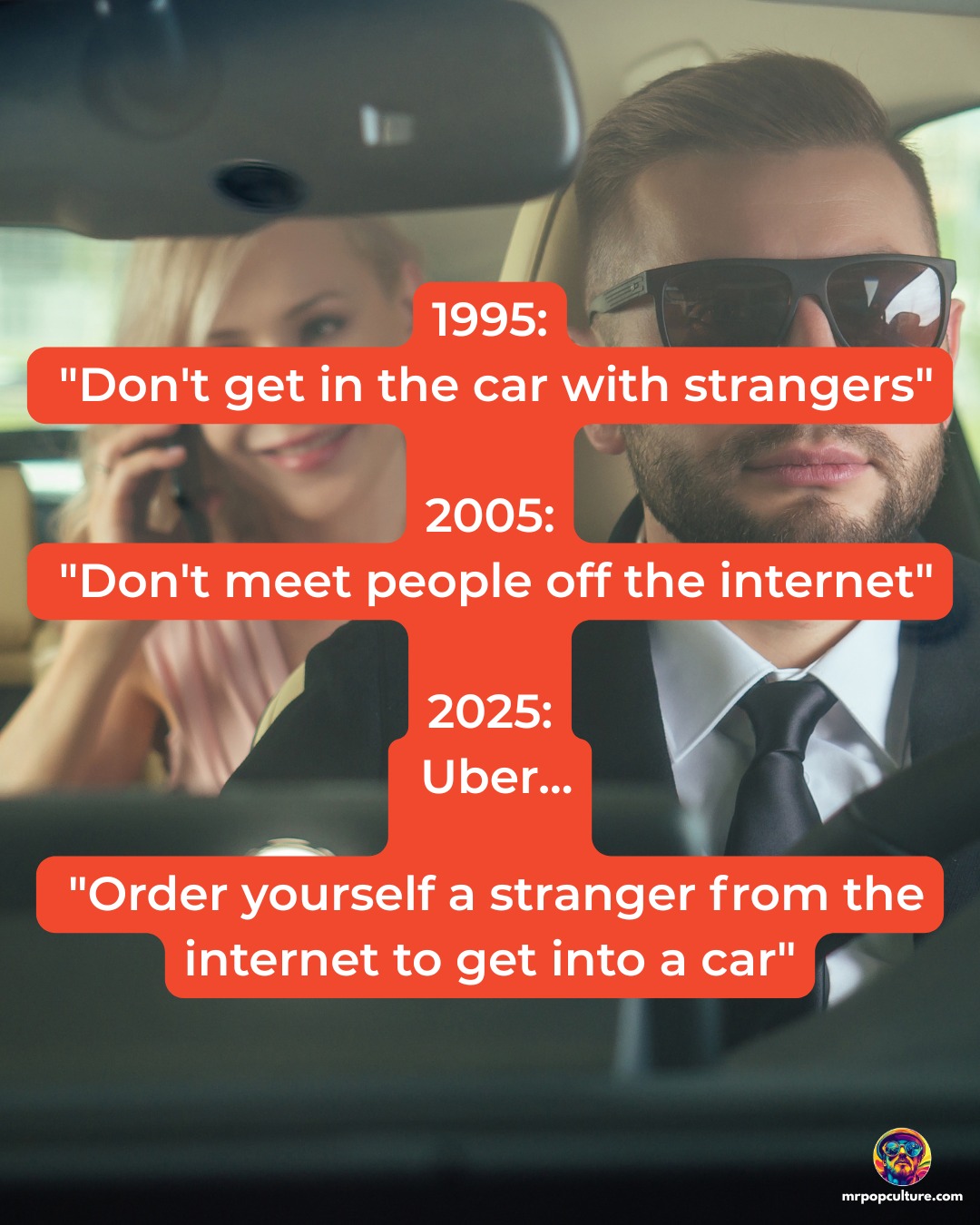 Mr. - Funny how fast the world changed. In the 90s we were told never ...