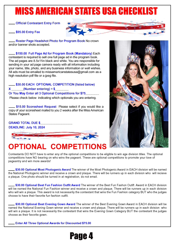 We are so excited that our Miss... - Miss American States USA