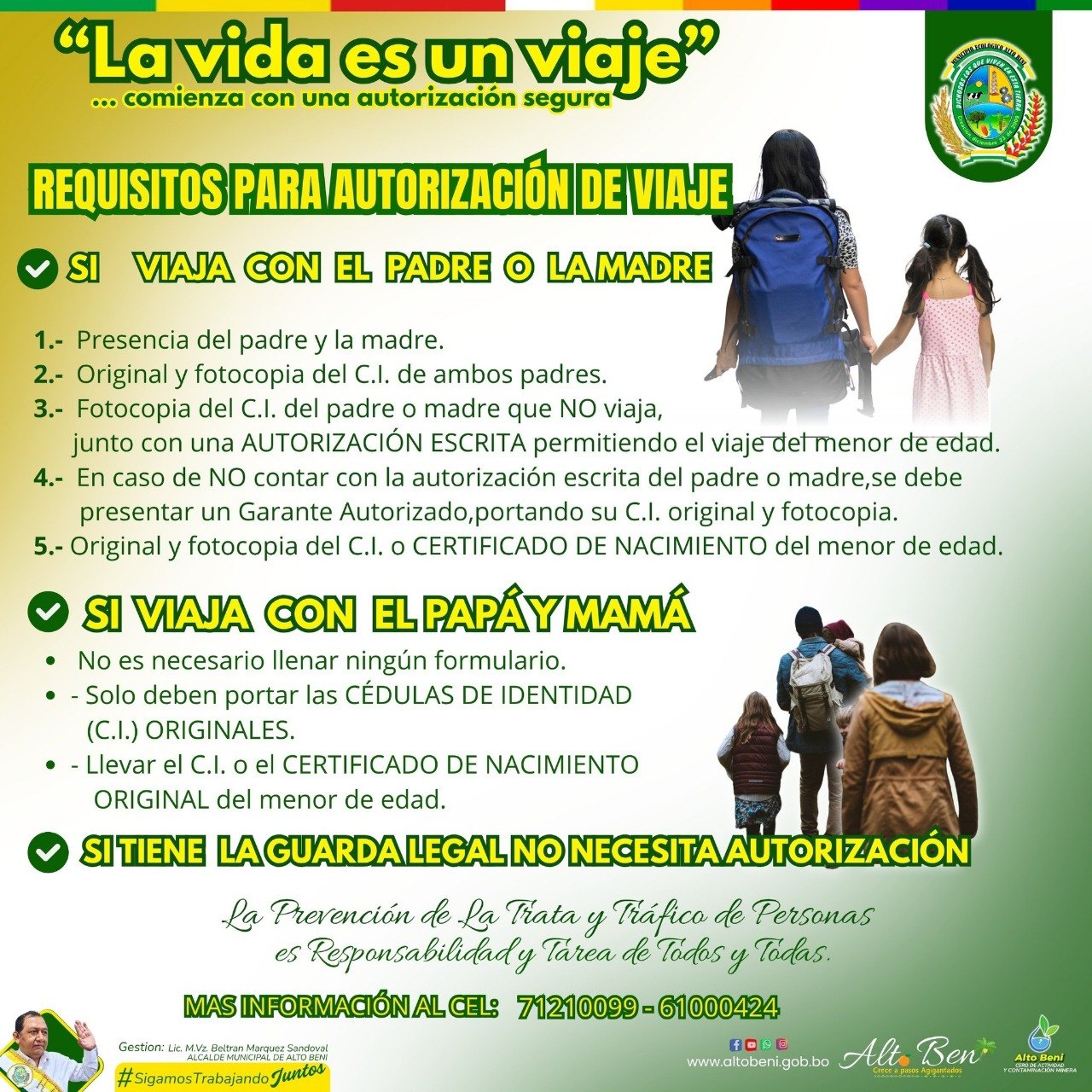 Gam - REQUISITOS PARA LA OBTENCIÓN DE PERMISOS DE VIAJE PARA MENORES DE ...