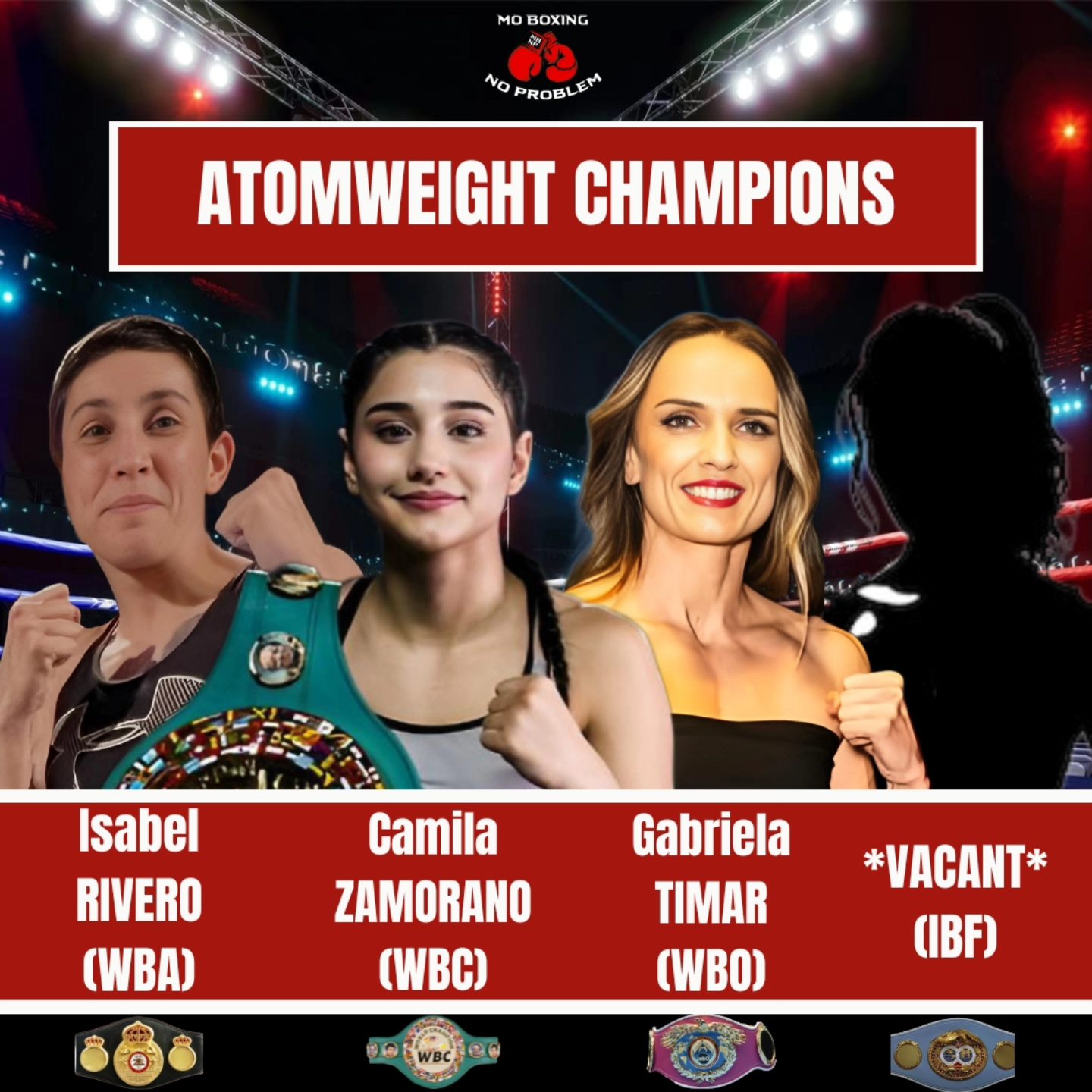 These are the current female... - Mo' Boxing, No Problem | Facebook