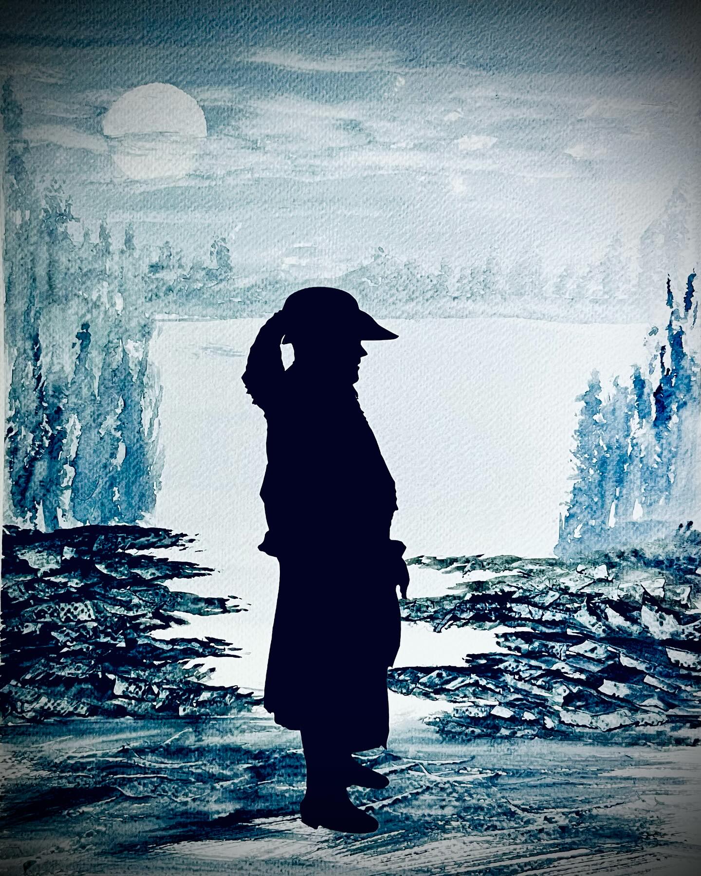 “The sea, once it casts its... - Silhouettes by Shadow Cuts | Facebook