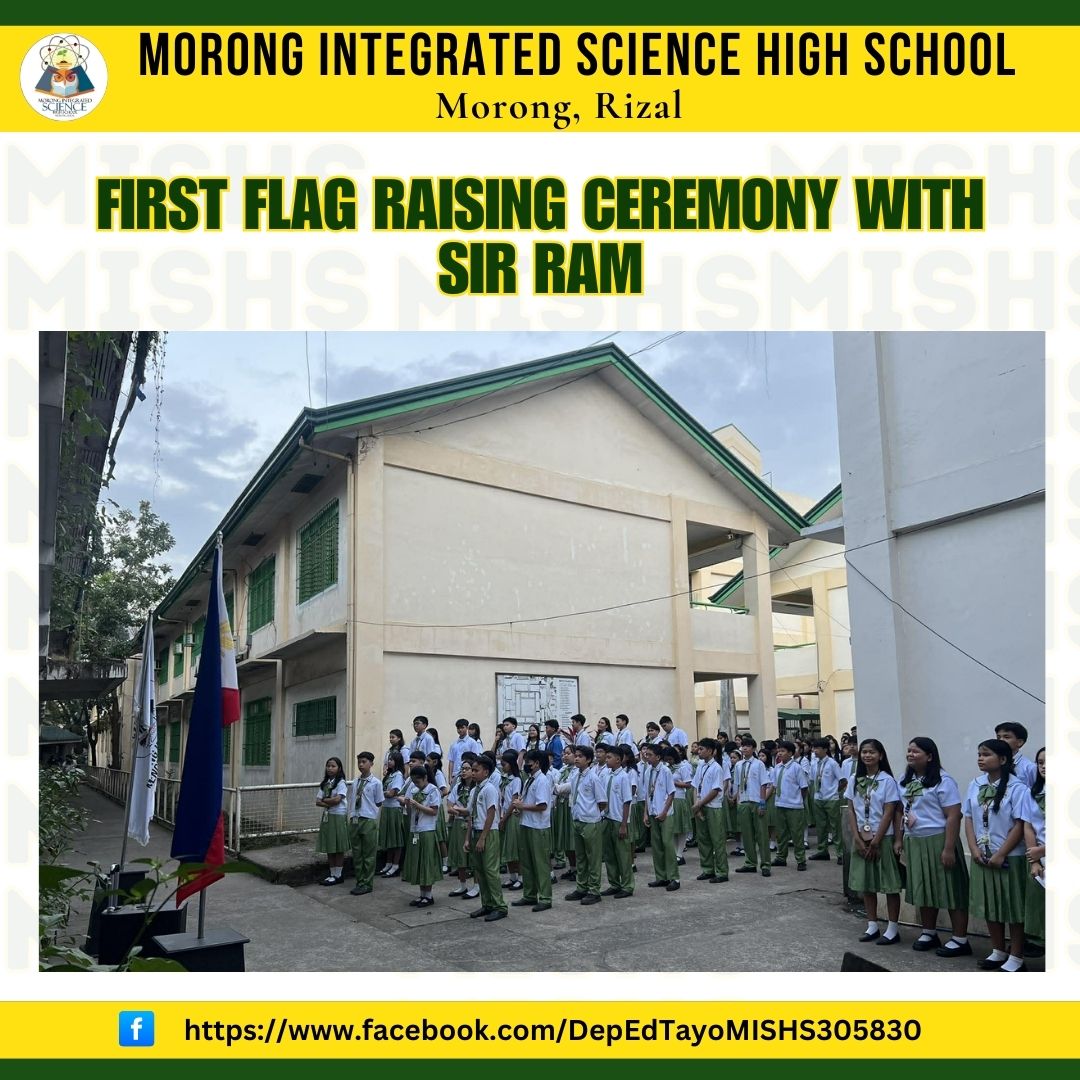 DepEd Tayo Blue Rizal - Morong Integrated Science High School added a ...