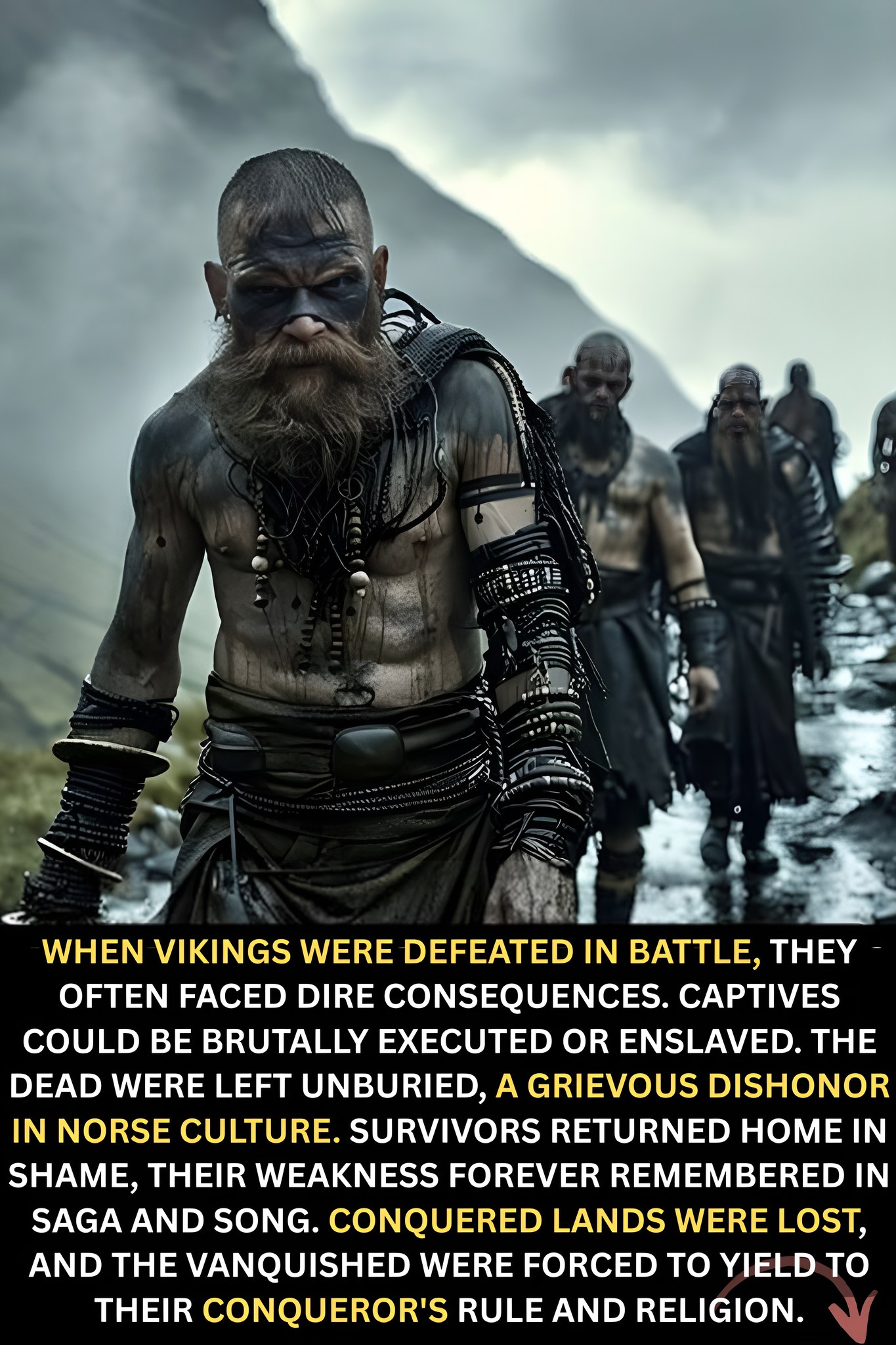 Roman World - When Vikings lost a battle, the consequences... | Facebook