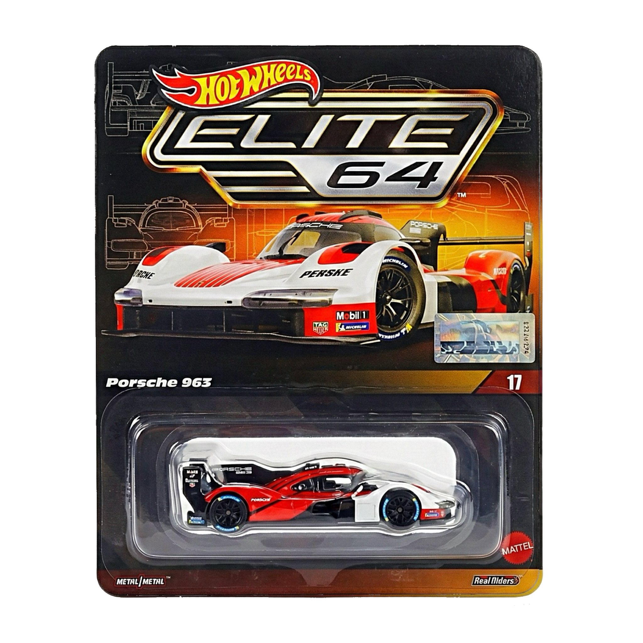 Hot Wheels Elite BMW 3.0 CSL race car model