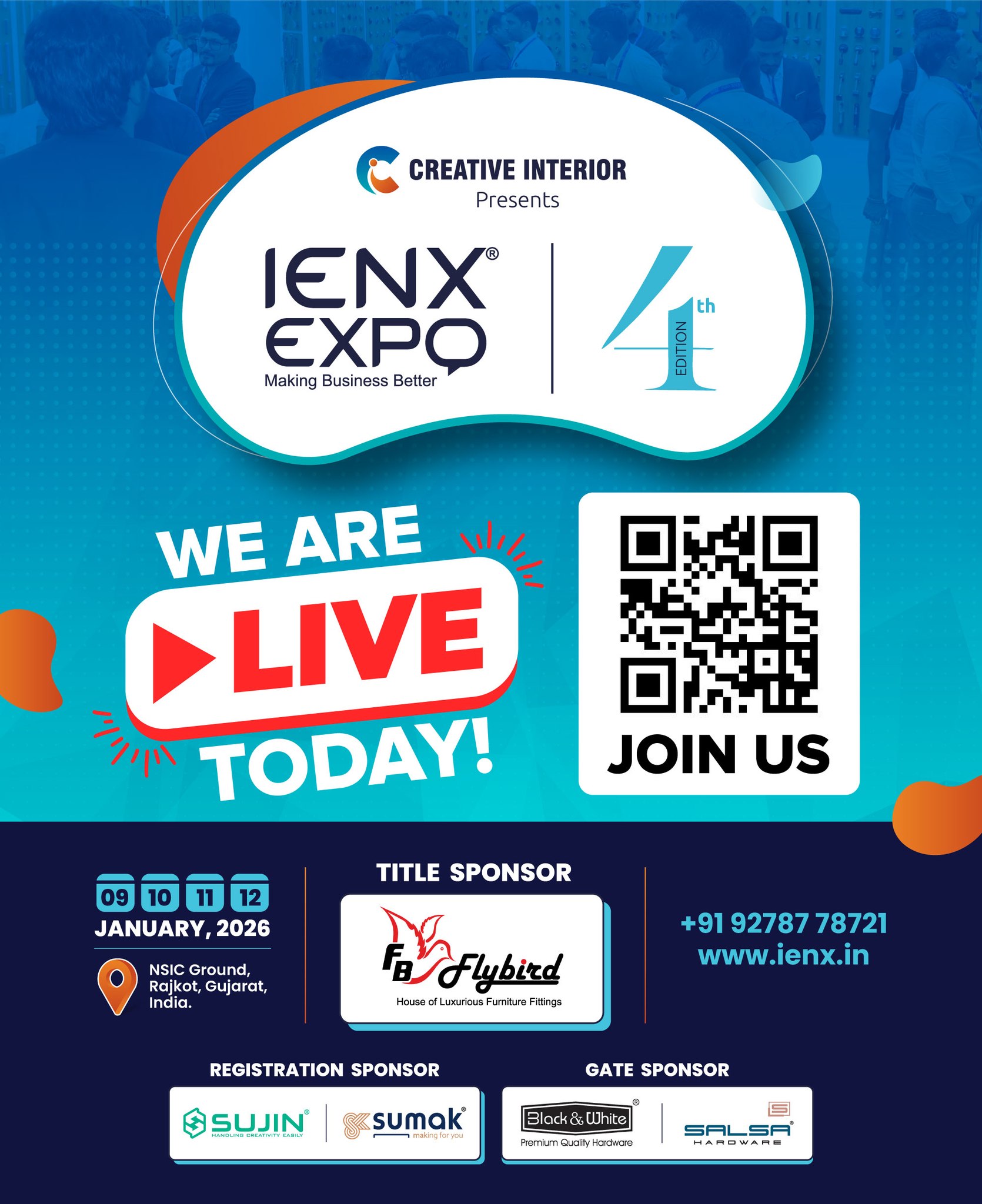 IENX - 🔴 WE ARE LIVE TODAY! 🔴 The wait is finally over! IENX EXPO 2026 ...