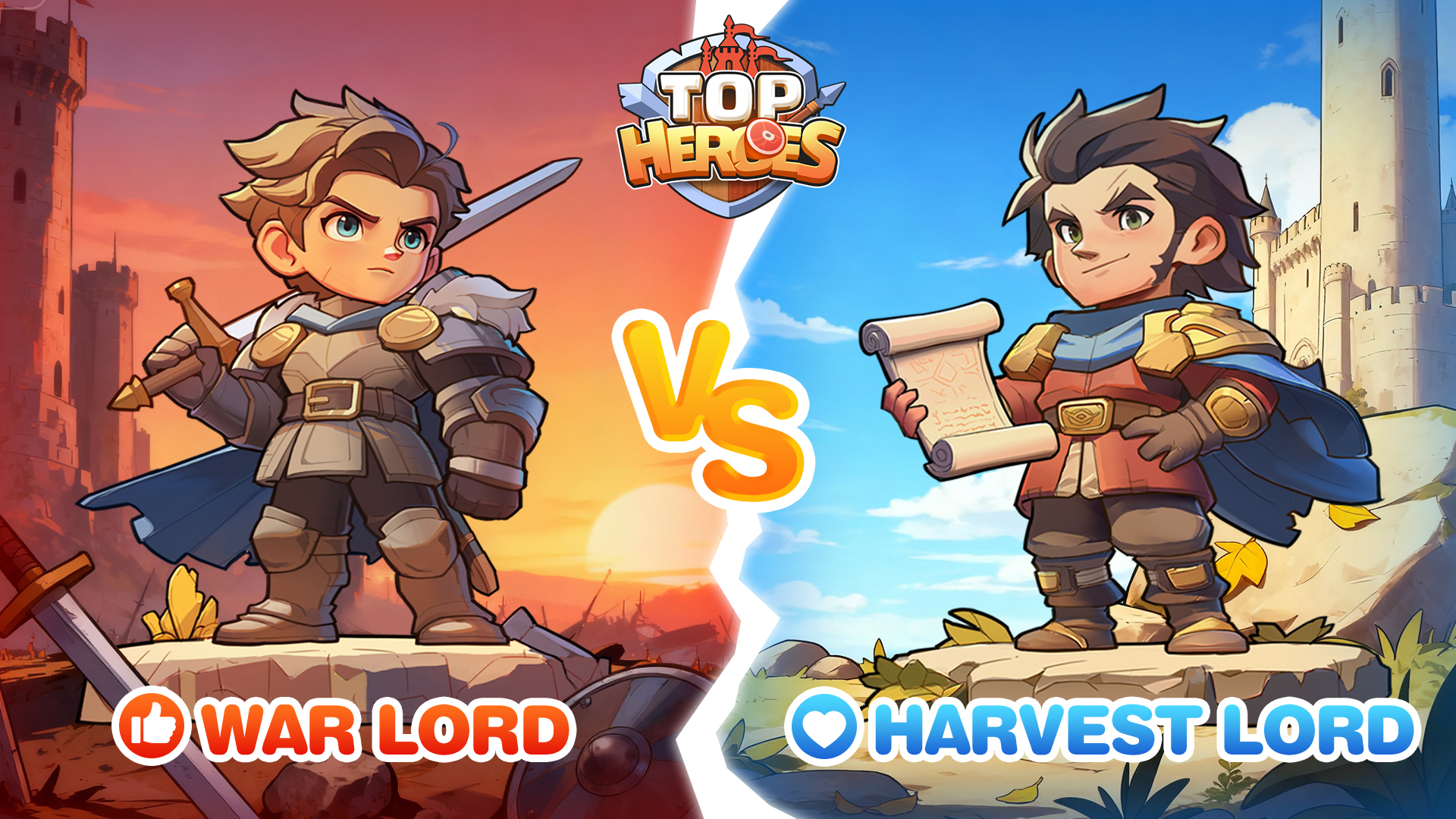 Top Heroes - What kind of Lord are you? Come choose your... | Facebook