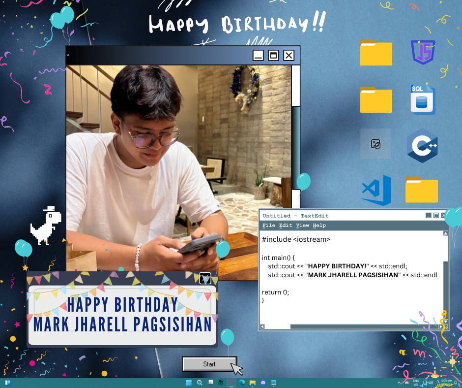 Happy Birthday to our amazing VP Internal, Mark Jharell Pagsisihan ...