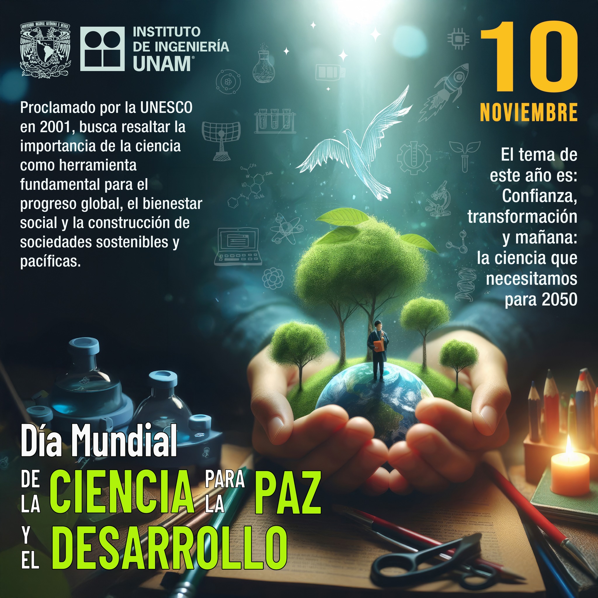 Instituto - 🔬 Día Mundial de la Ciencia para la Paz y el Desarrollo La ...