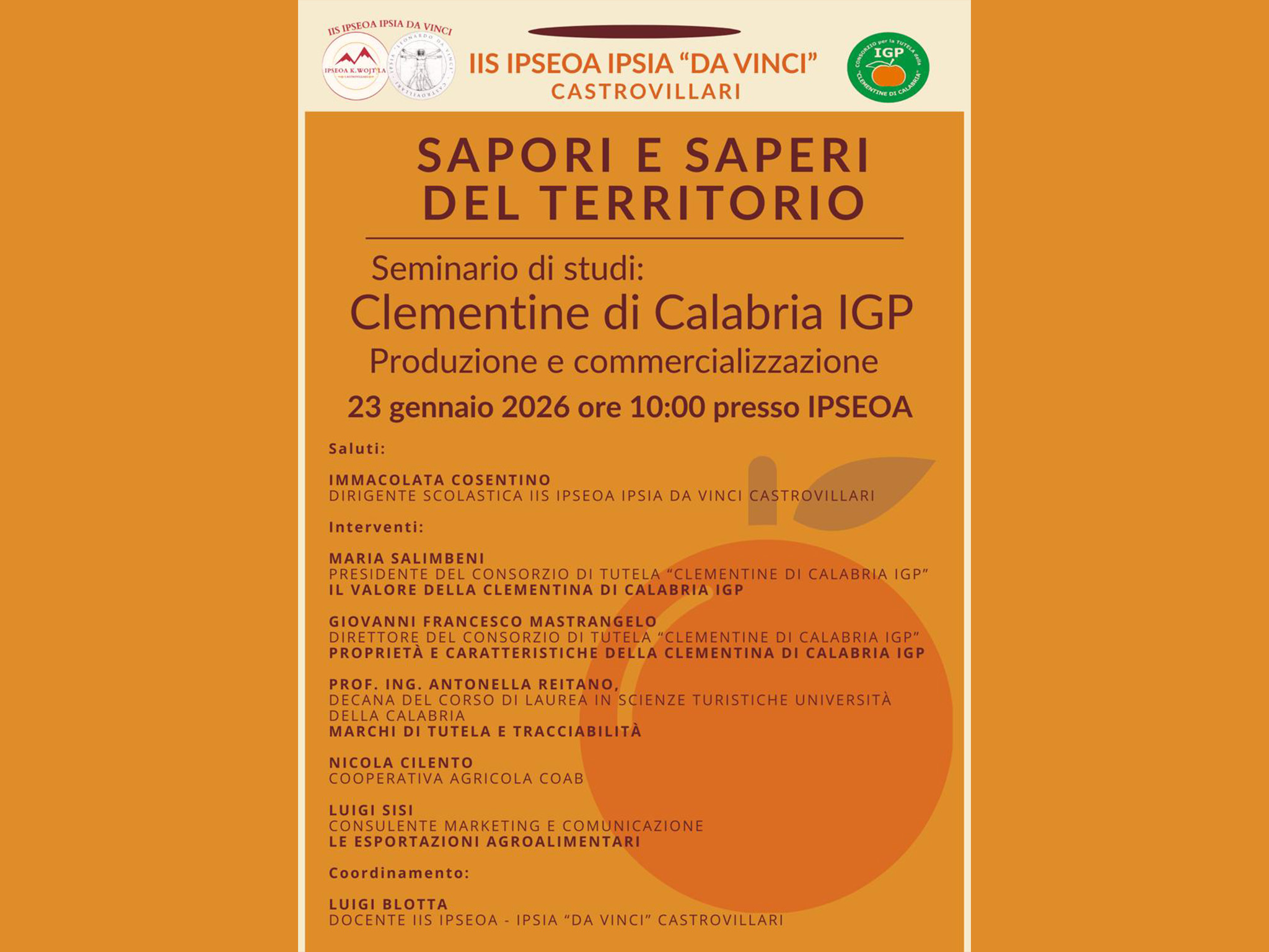 Consorzio IGP Clementine di Calabria
