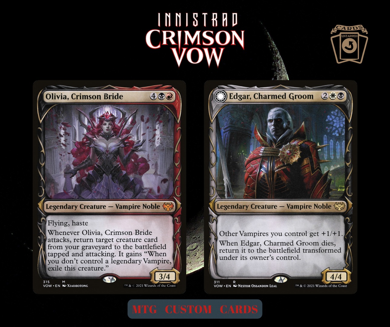 mtg crimson vow dracula cards Magic The Gathering - Innistrad - transform Voldaren Bloodcaster What are your thoughts on