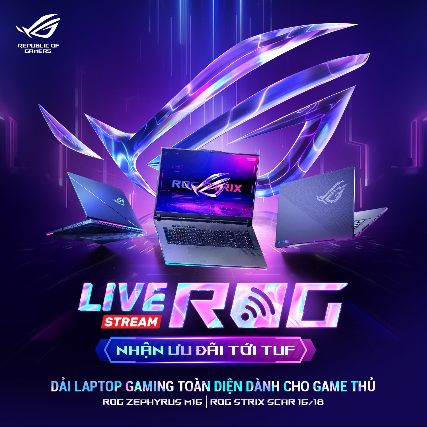 Loa! Loa! Loa! Bạn đã sẵn sàng... - ASUS Republic of Gamers