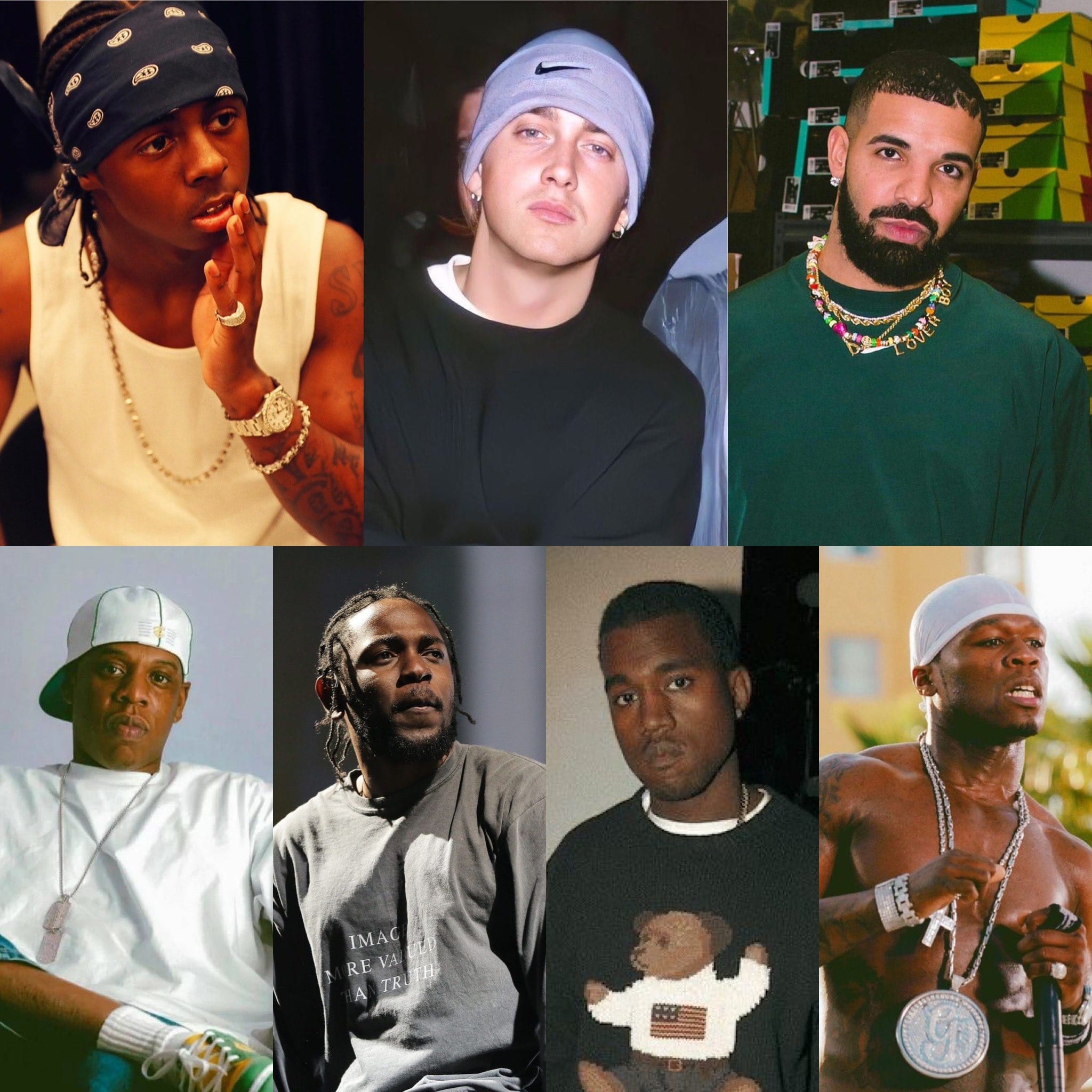 Which rapper here had the BEST prime? ? ▫️Lil Wayne (2004-2009 