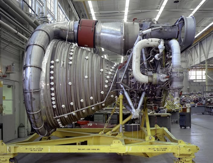 Interstellar - A complete F-1 engine assembly is shown in this ...
