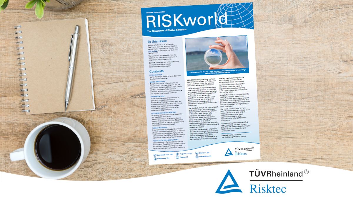 📰 New #RISKworld coming soon! 📰 Follow... - Risktec Solutions