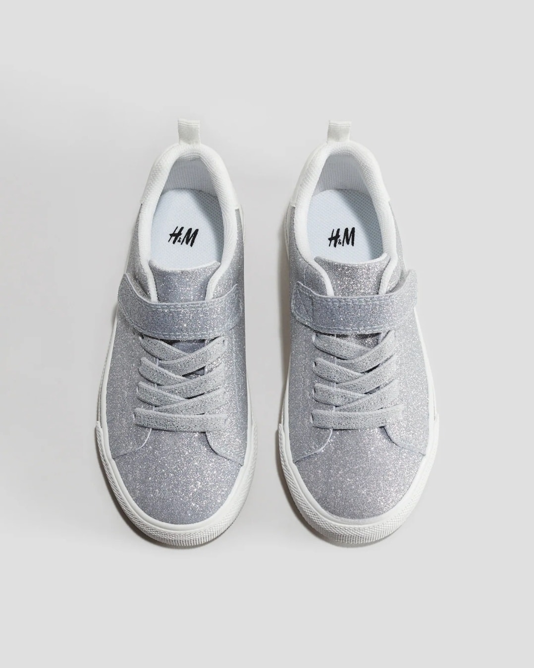 Baskets H&M Femme Rose Brillant à Enfiler - Pointure 7 US (38 EU), Neuves Avec étiquettes