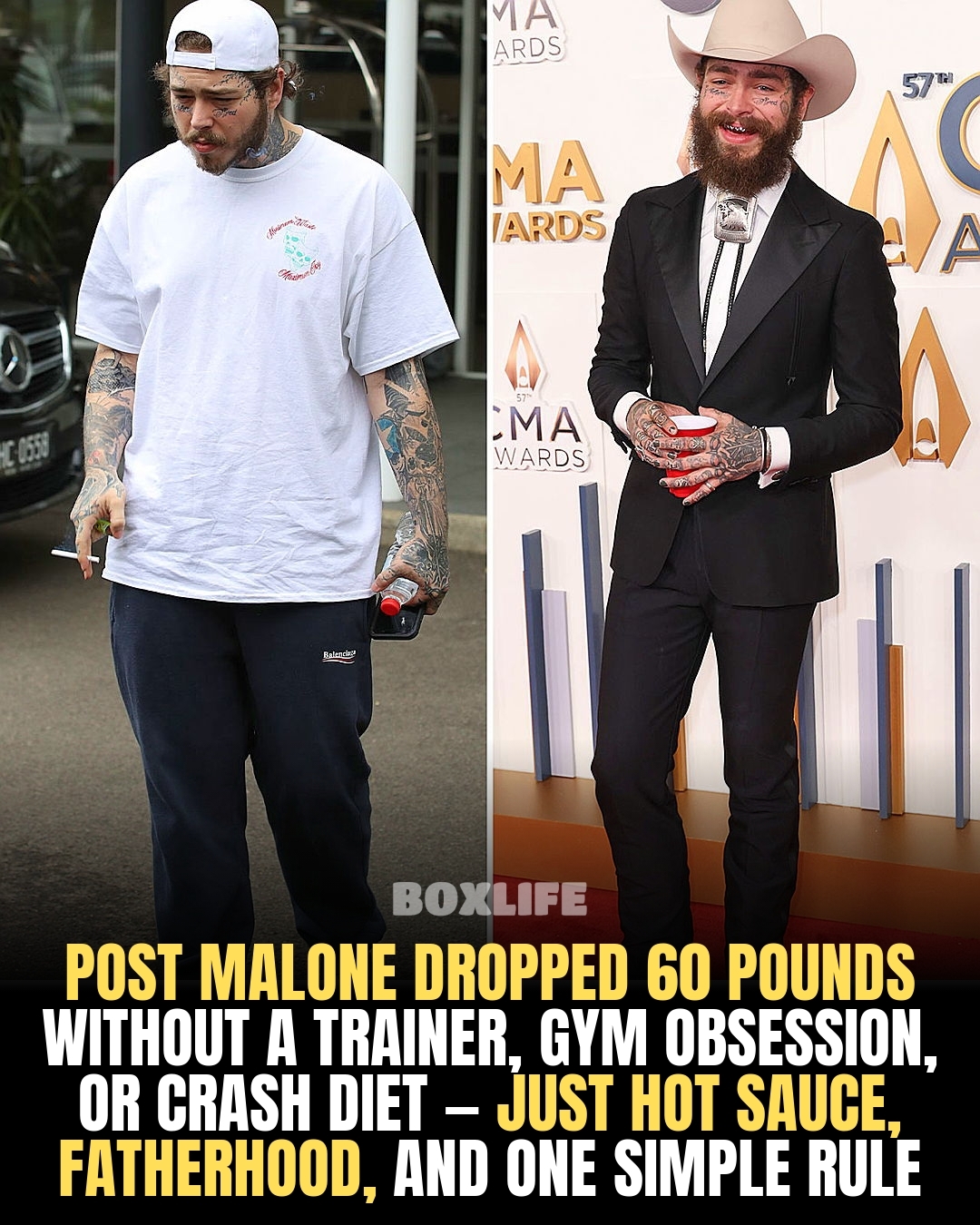 post malone semaglutide Not sure why it's a story now, but it's going around that #PostMalone lost 60 lbs bc of cutting out soda. I posted in February that he had lost a lot of post malone semaglutide is on