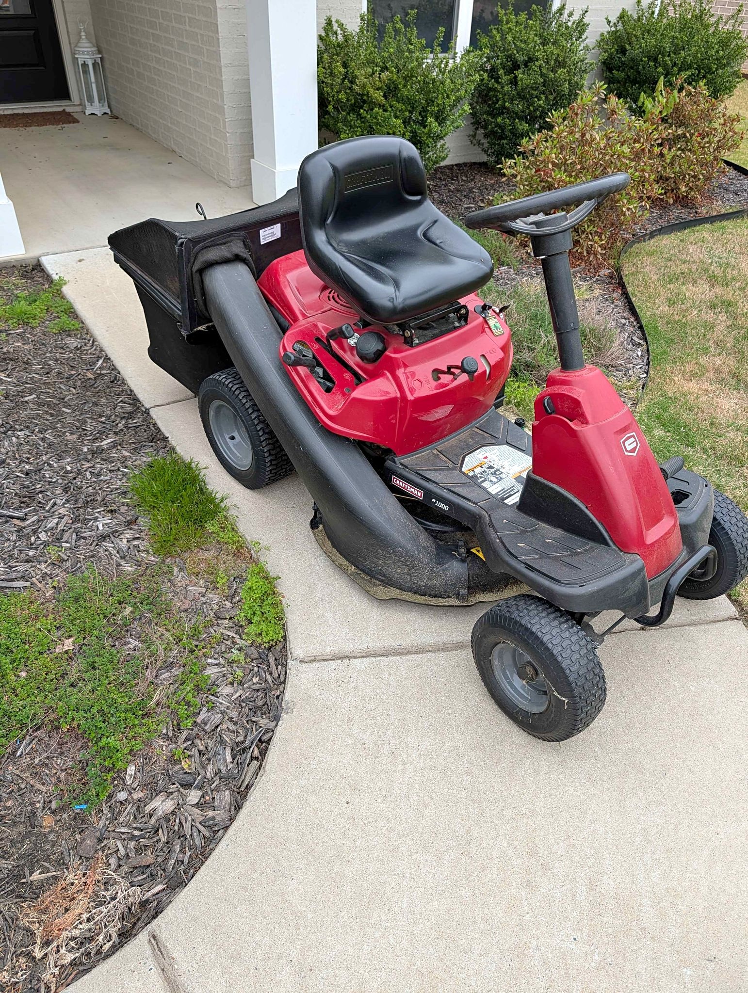 Craftsman R1000 riding lawn mower - Lawn Mowers - Benton, Arkansas ...