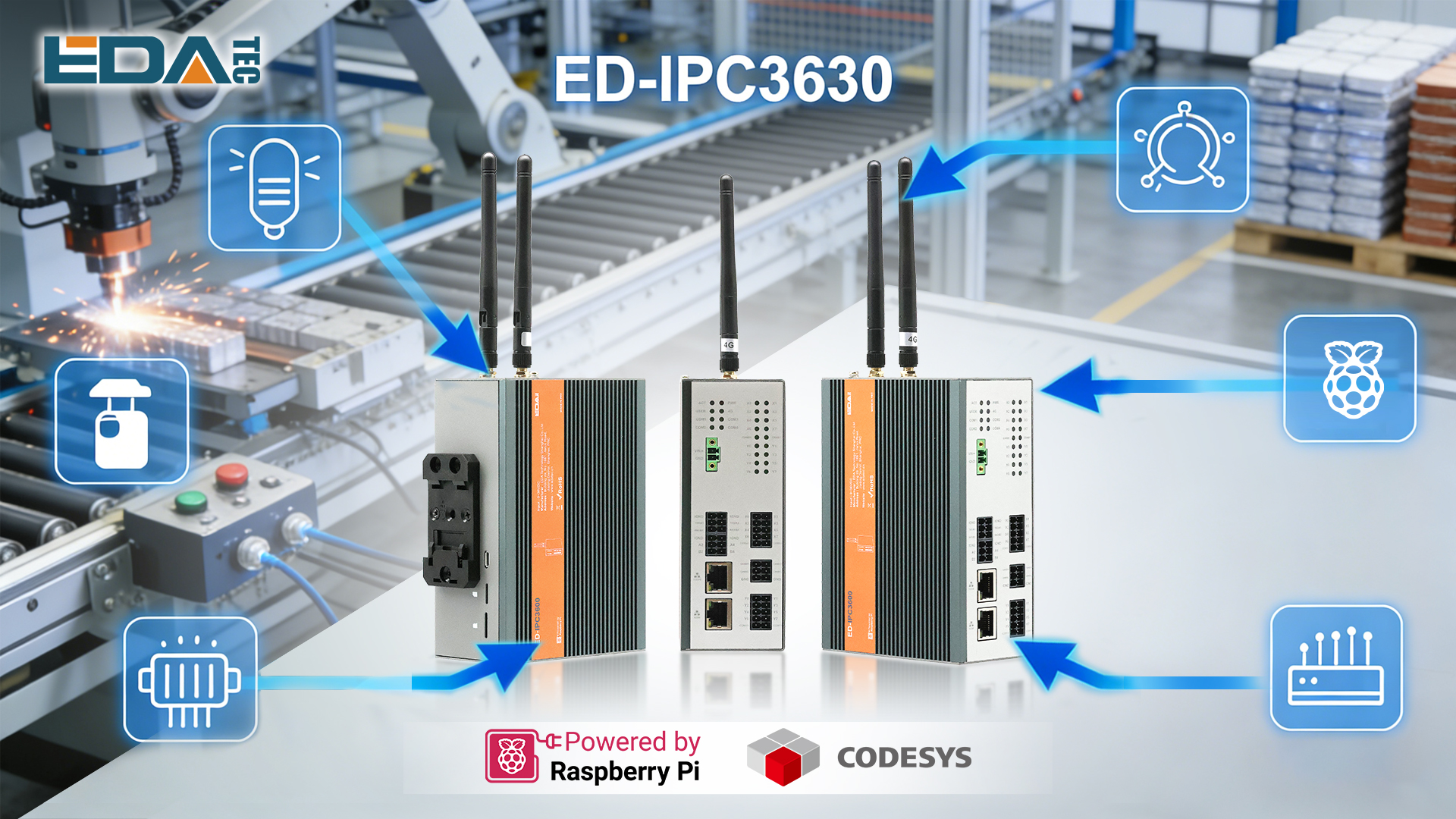 EDATEC.Raspberry - The Power of Two Combined: ED-IPC3630 Merges ...