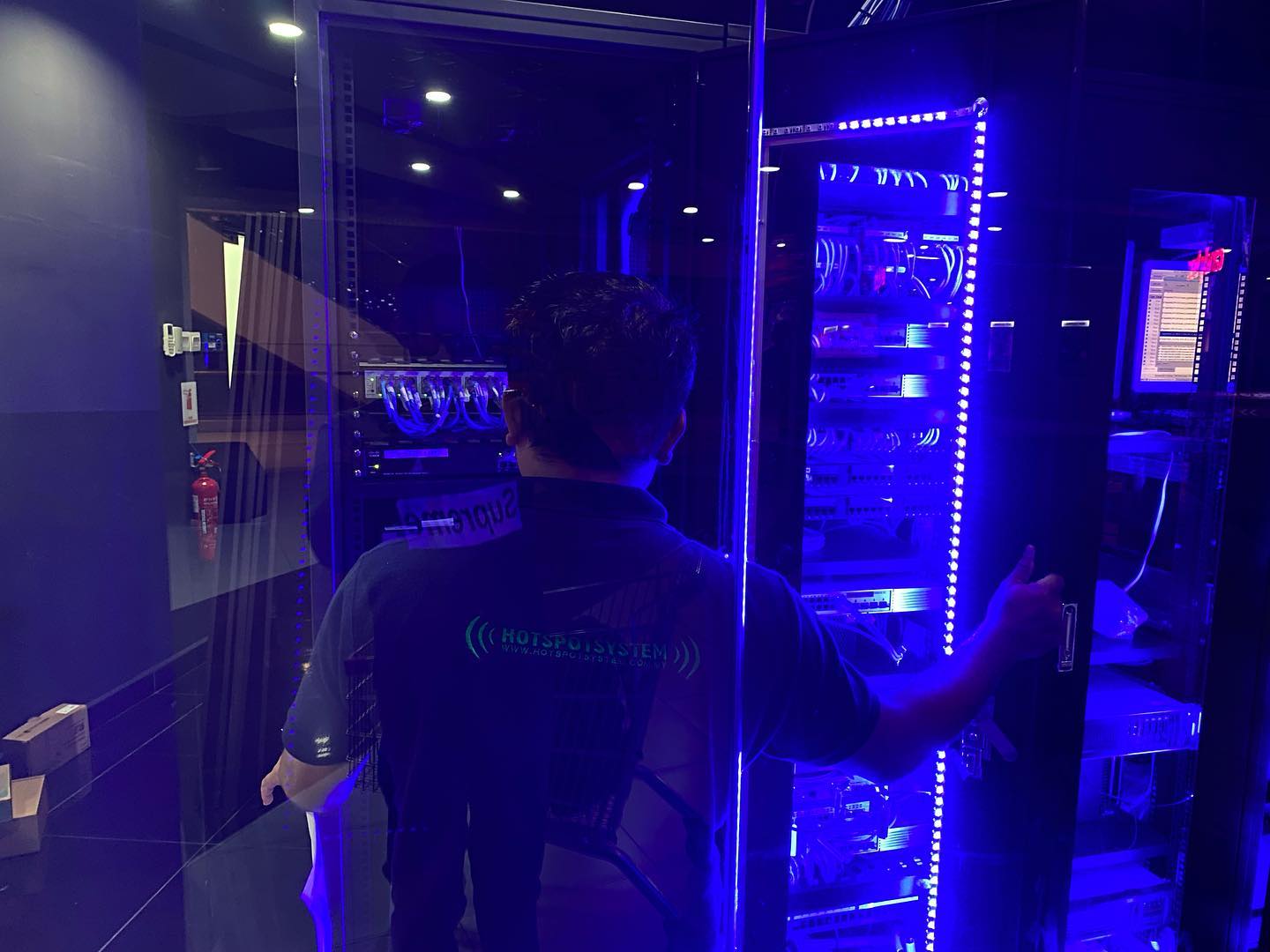 Hotspot System - Alhamdulillah selesai kerja-kerja baik...