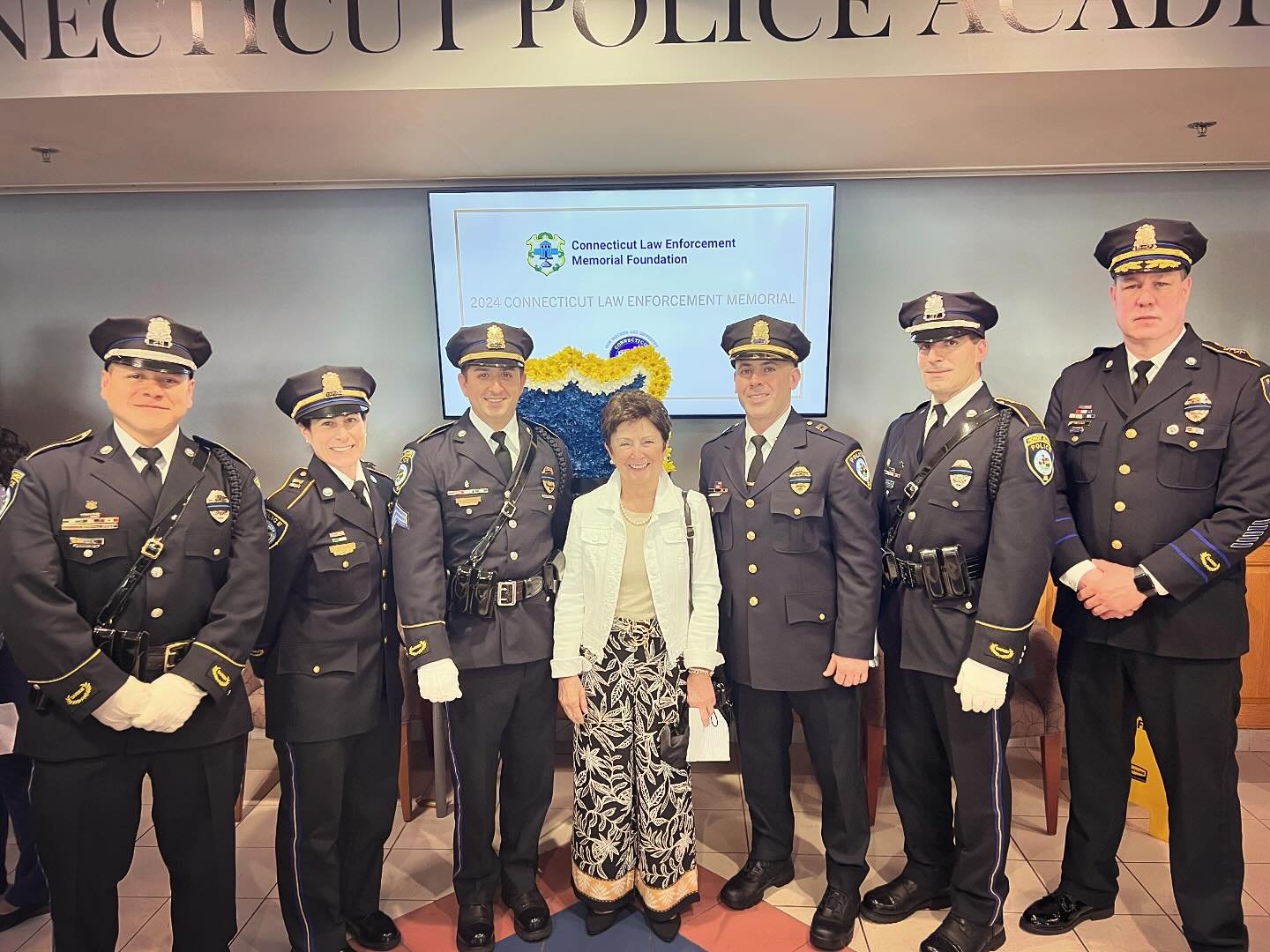 Darien - Today we were honored to escort Barbara Bateman to the 2024 ...