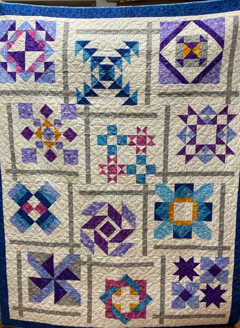 The 2026 Block of the Month Quilt... - Sunset Slope Quilters | Facebook