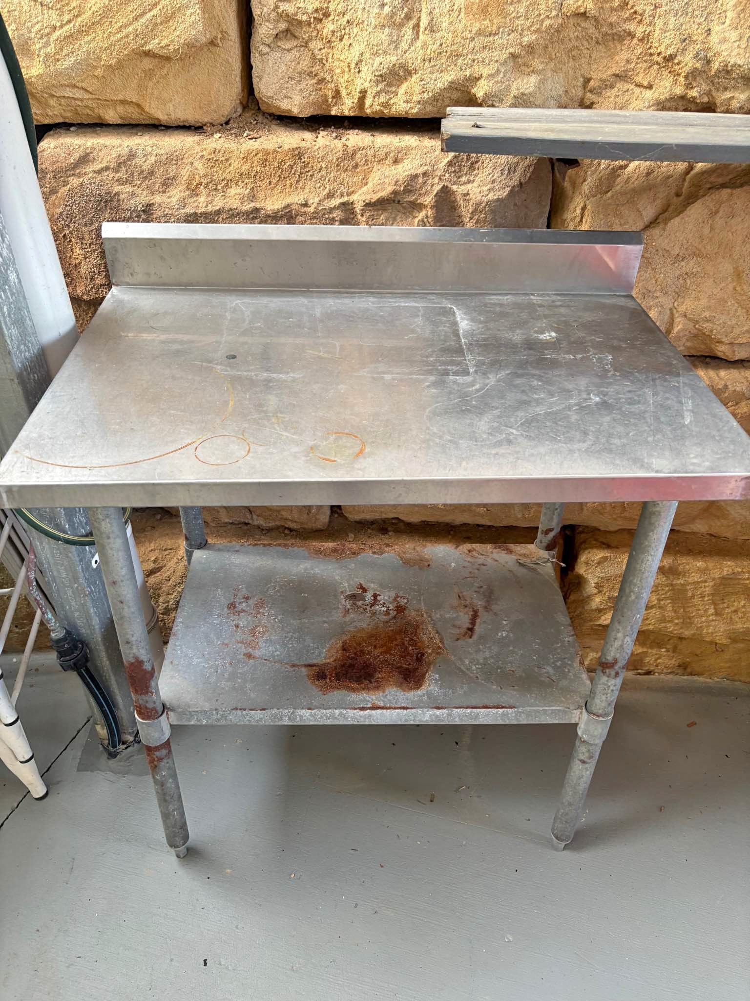 Stainless top filling table - Outdoor Tables - Brisbane, Queensland ...