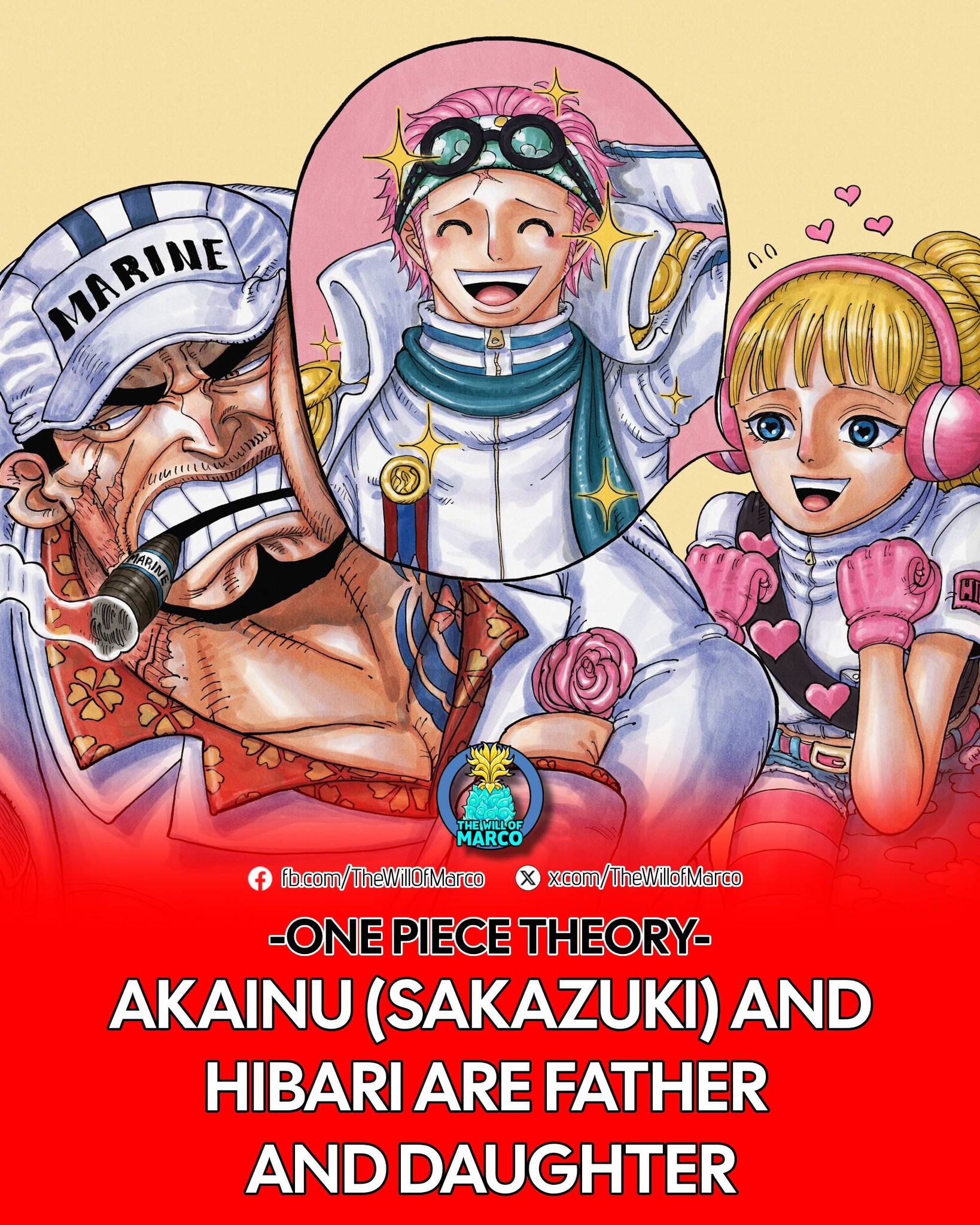 The Will - ⚠️ONE PIECE THEORY⚠️ Fleet Admiral Akainu (Sakazuki) and ...