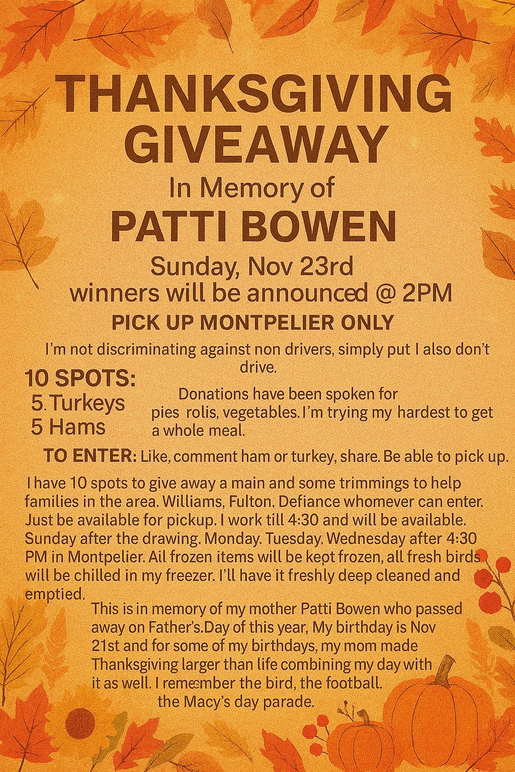 Illustration of Plot Slot Bowen Donations Awesome