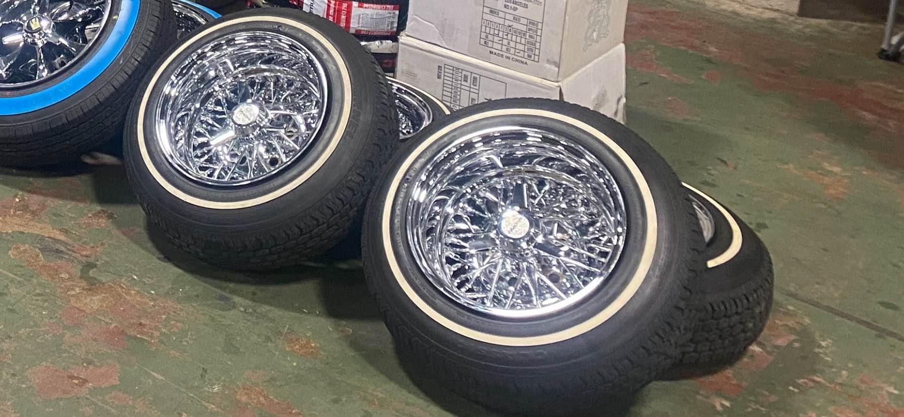 13x7 TRU SPOKE WIRE WHEELS - Car Wheels, Tires & Parts - Dallas, Texas ...