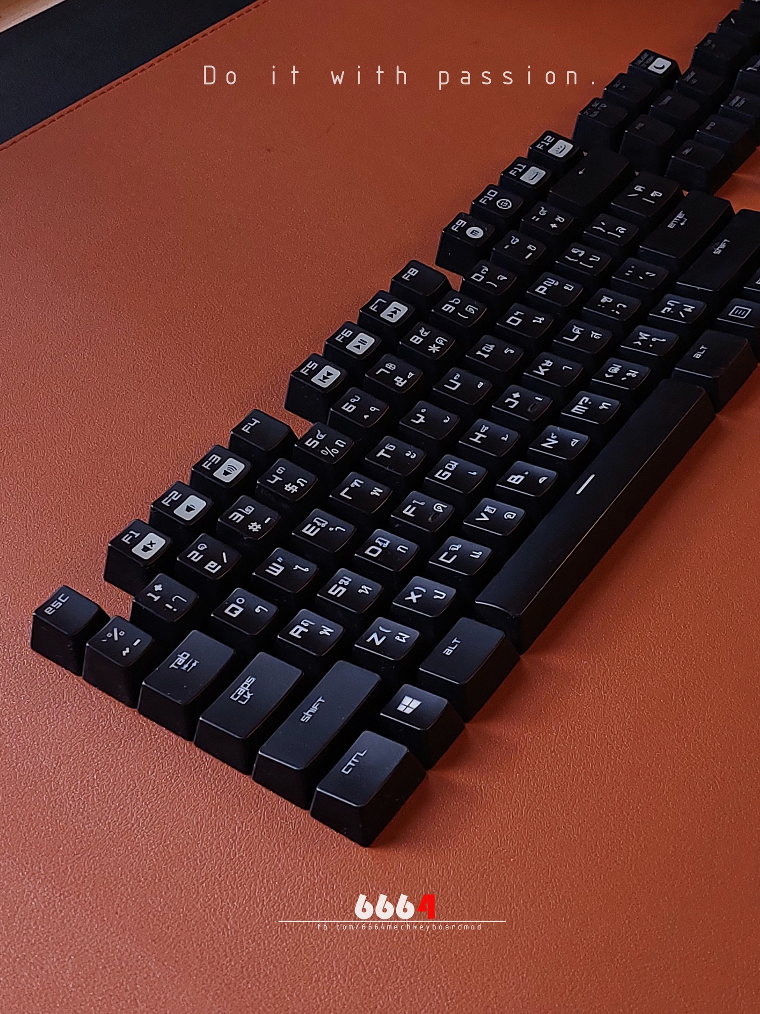 WTS คีย์แค๊ปเดิมๆติดบอร์ดของ... - 6664 mech Keyboard Mod | Facebook