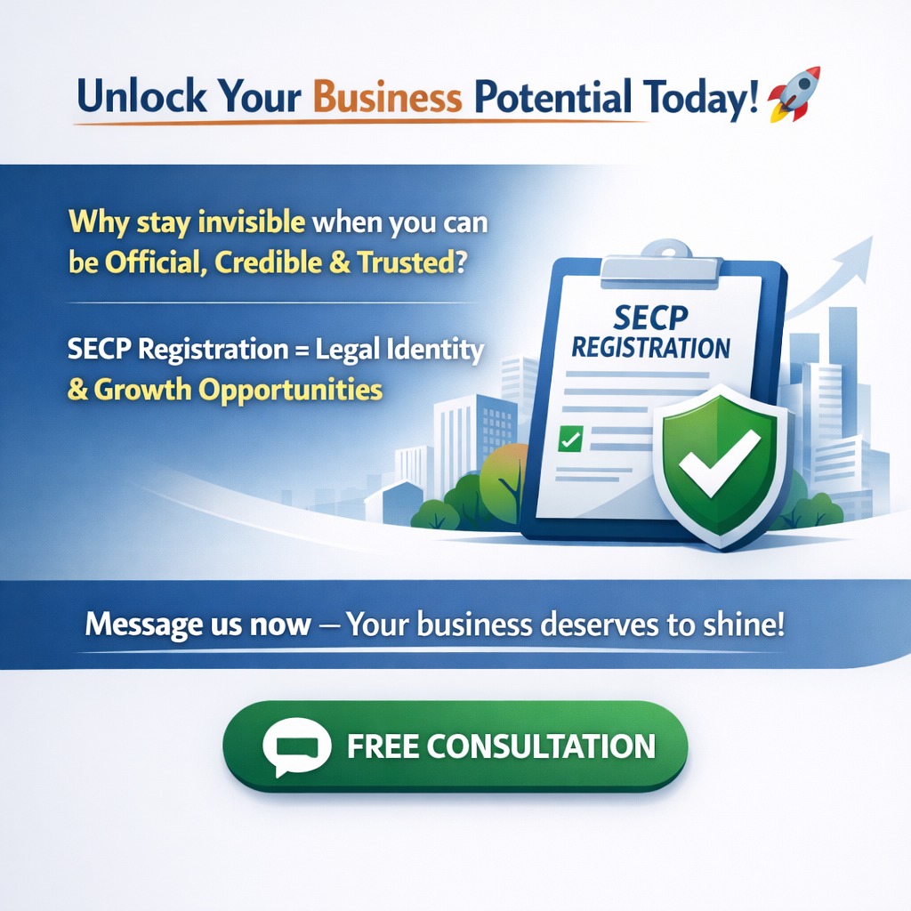 Company Registrations with SECP and Consultation | Islamabad