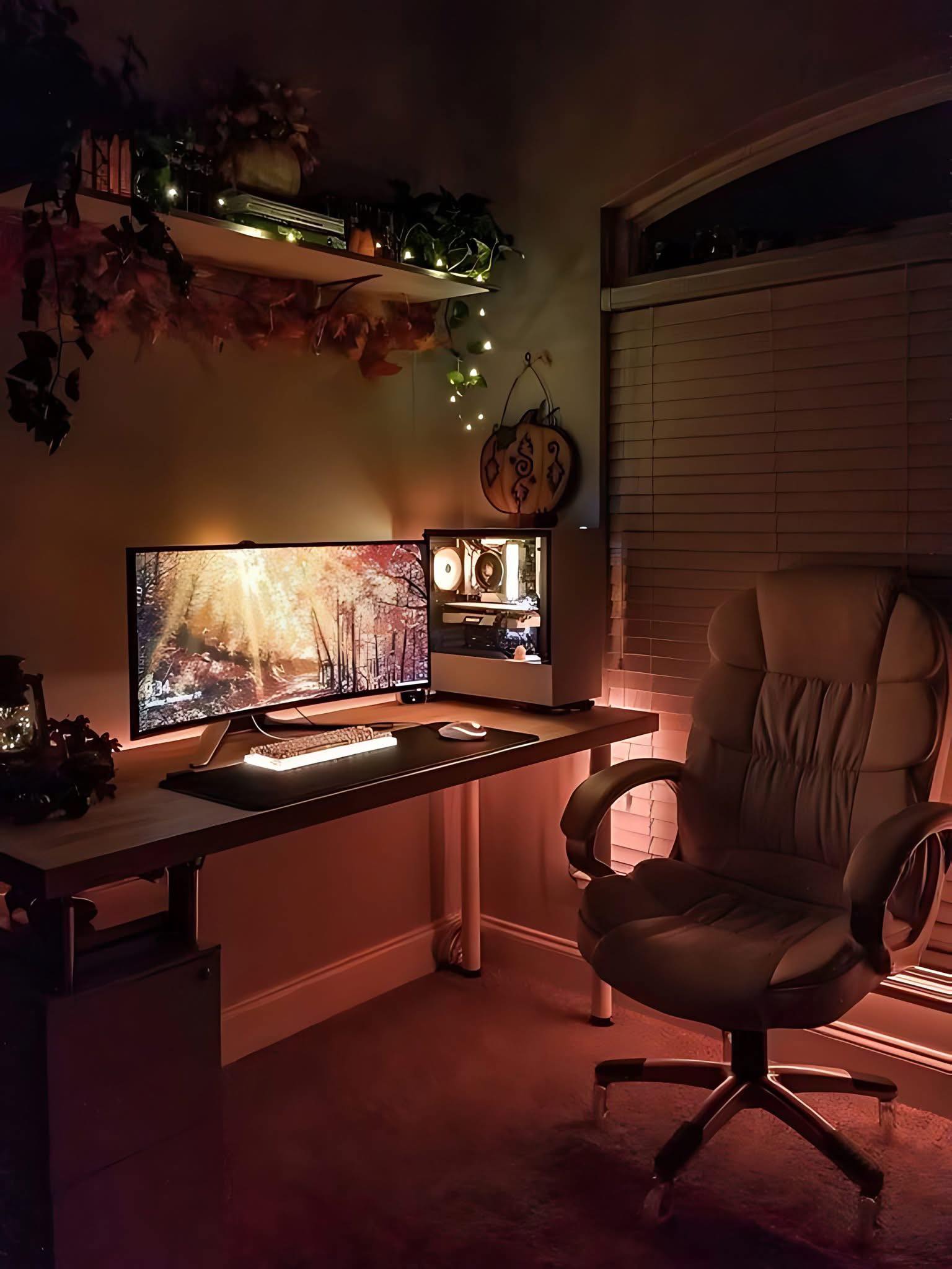Workspace Setup Addicts | A strong desk is where hard work begins ...