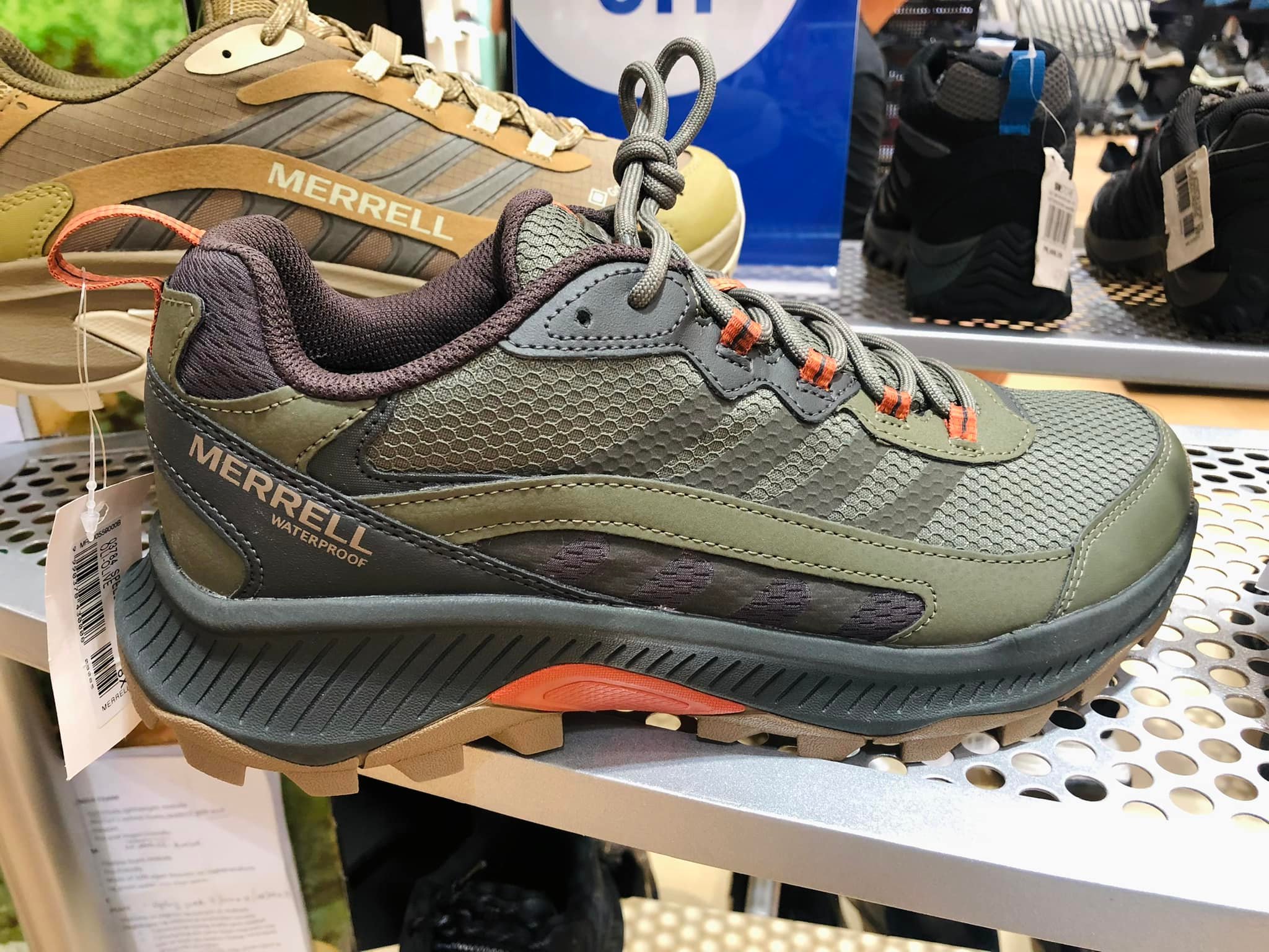 PTPA New MERRELL Speed Strike 2 Waterproof Mens Hiking shoes Color 