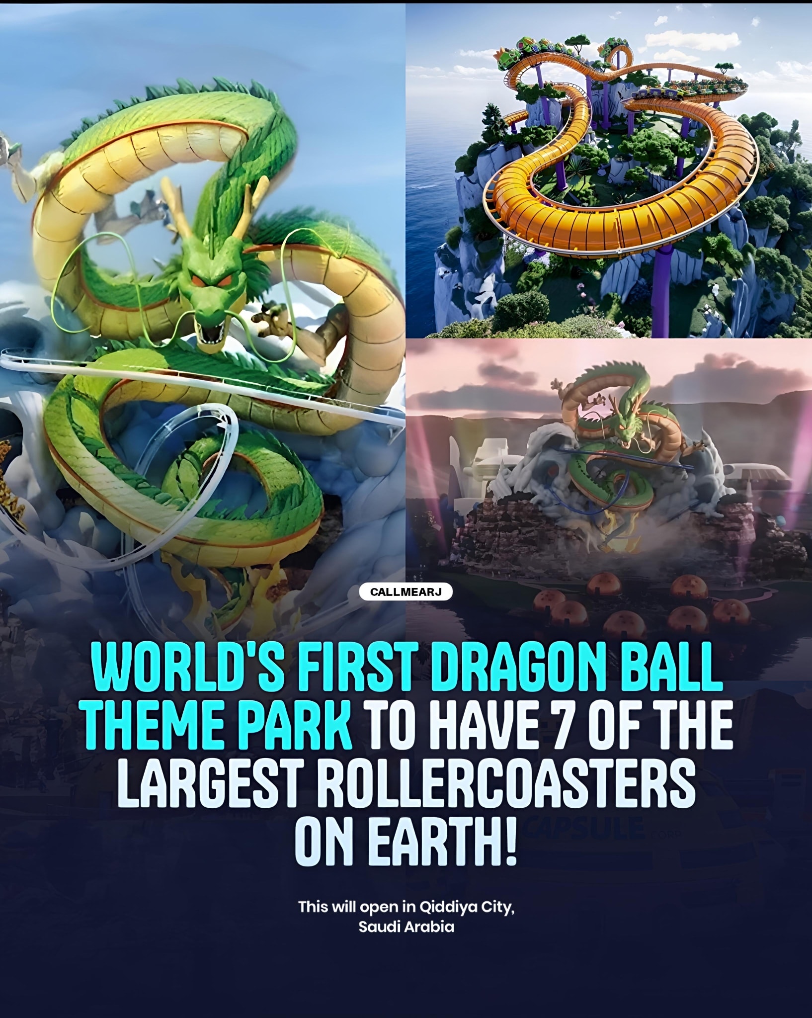 CALLMEARJ - The upcoming Dragon Ball theme park is going all out—with ...