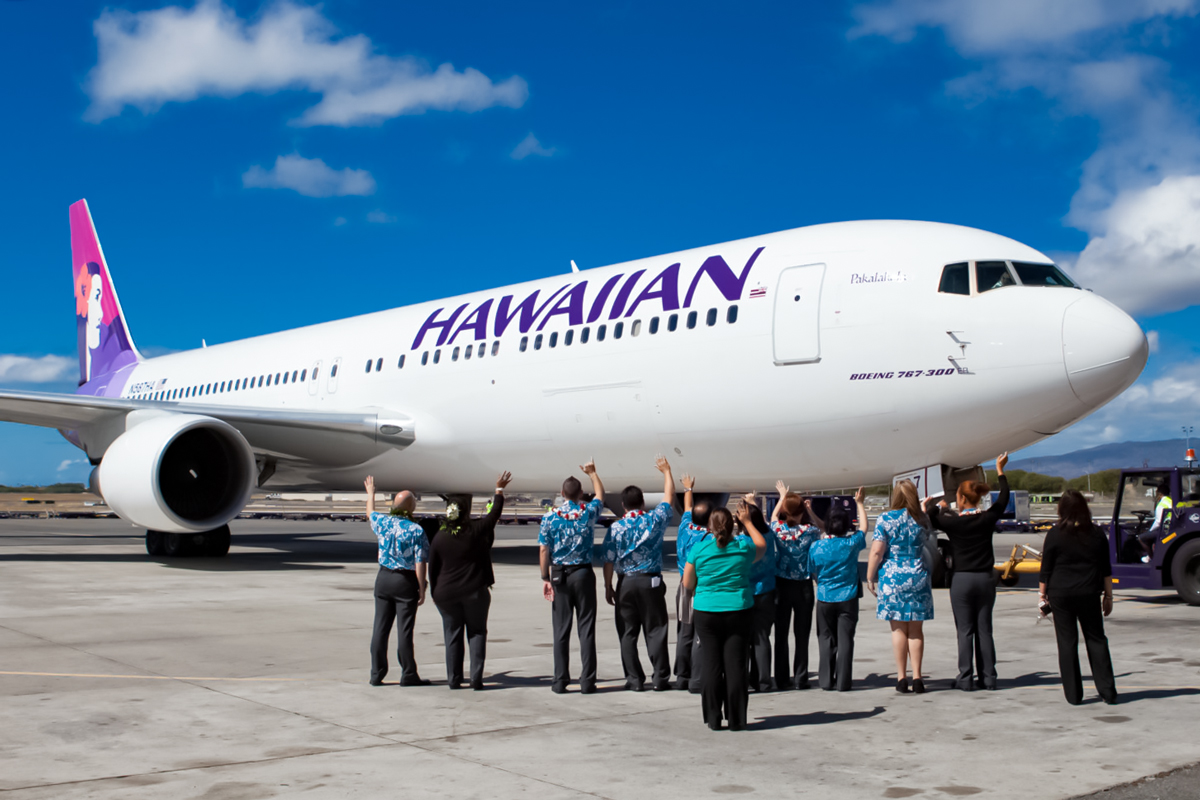 Hawaiian Airlines Boeing 767-33A model available