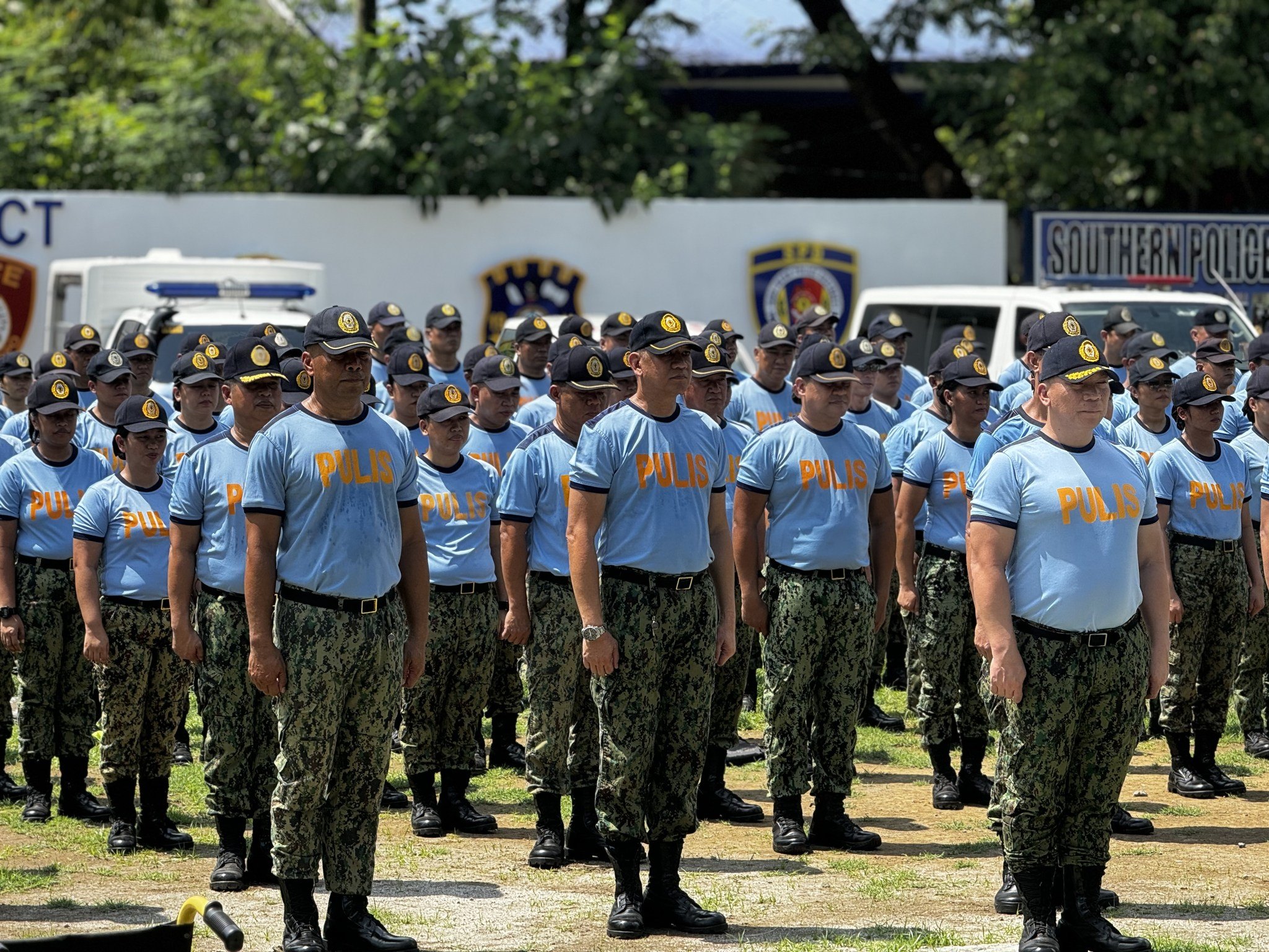 Simultaneous Showdown Inspection of PNP Disaster Response Equipment ...
