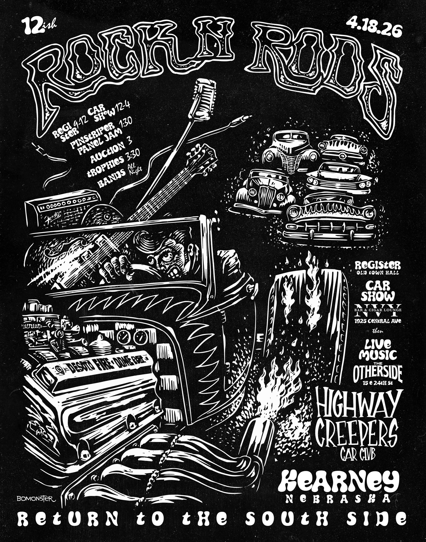 Highway Creepers Rock N Rods | Back to the South Side!