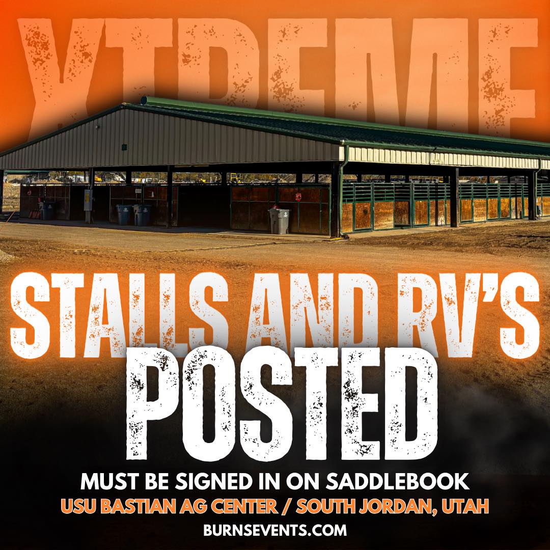 🚨 XTREME SOUTH JORDAN UPDATE! 🚨 Stall... - Xtreme Barrel Race | Facebook