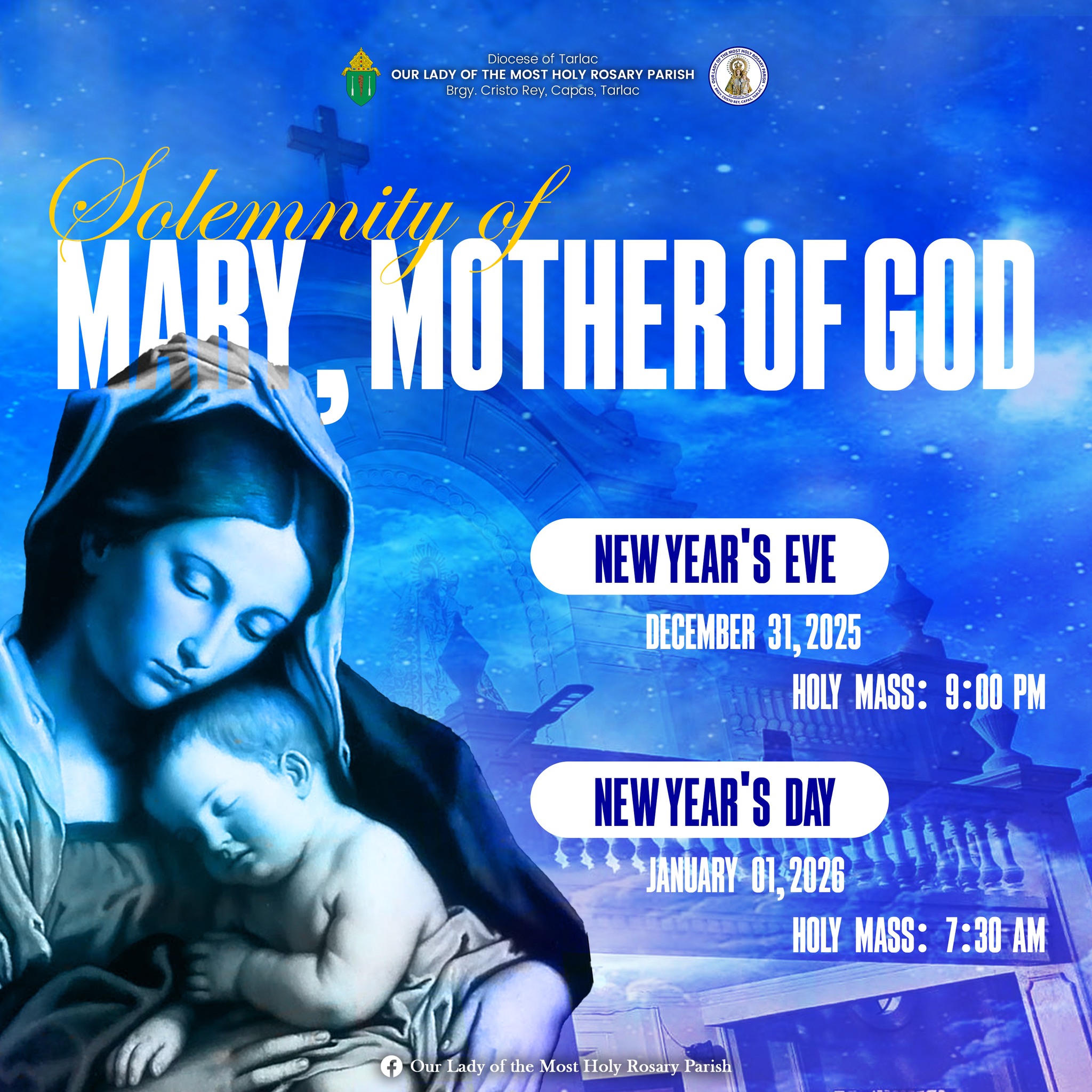 Solemnity of... - Our Lady Of The Most Holy Rosary Parish | Facebook