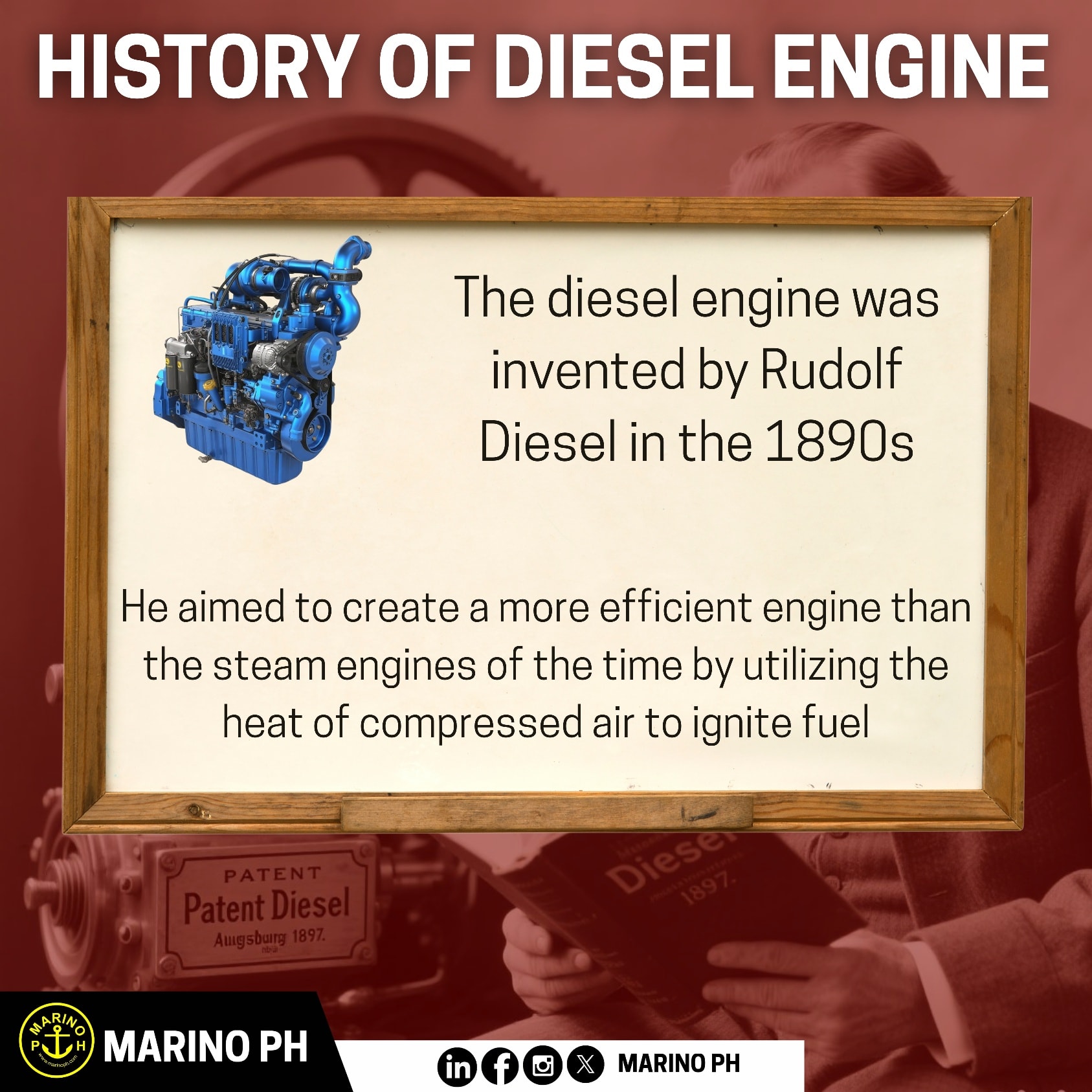 Marino Ph - INFOGRAPHICS | THE HISTORY OF DIESEL ENGINE... | Facebook