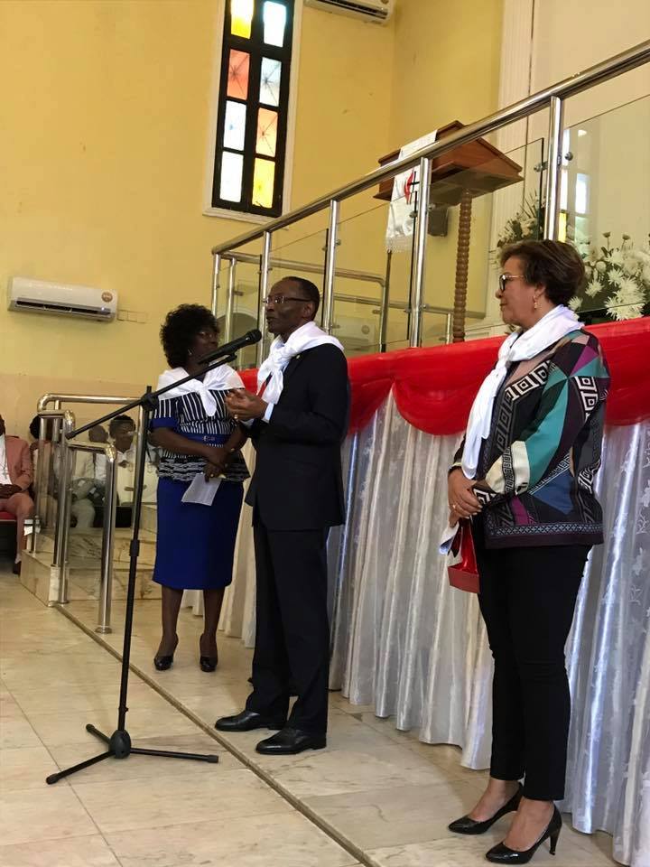 Irmão Bornito de Sousa participa da Santa Ceia na I.M.U-Bethel O Culto ...
