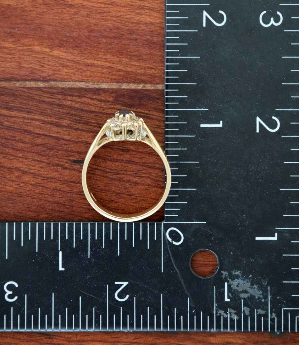 Early Vintage 20 years Sapphire & Diamond Ring – 9ct Gold R3000 50% ...