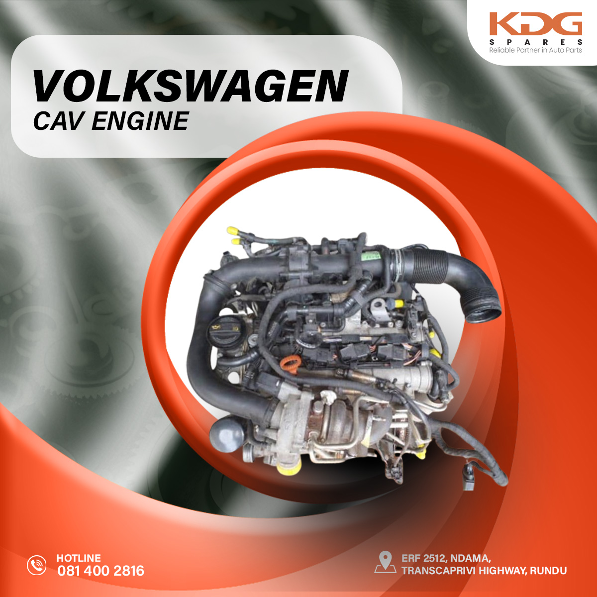 KDG - Don't let a faulty CAV engine slow you down. Visit KDG Spares ...