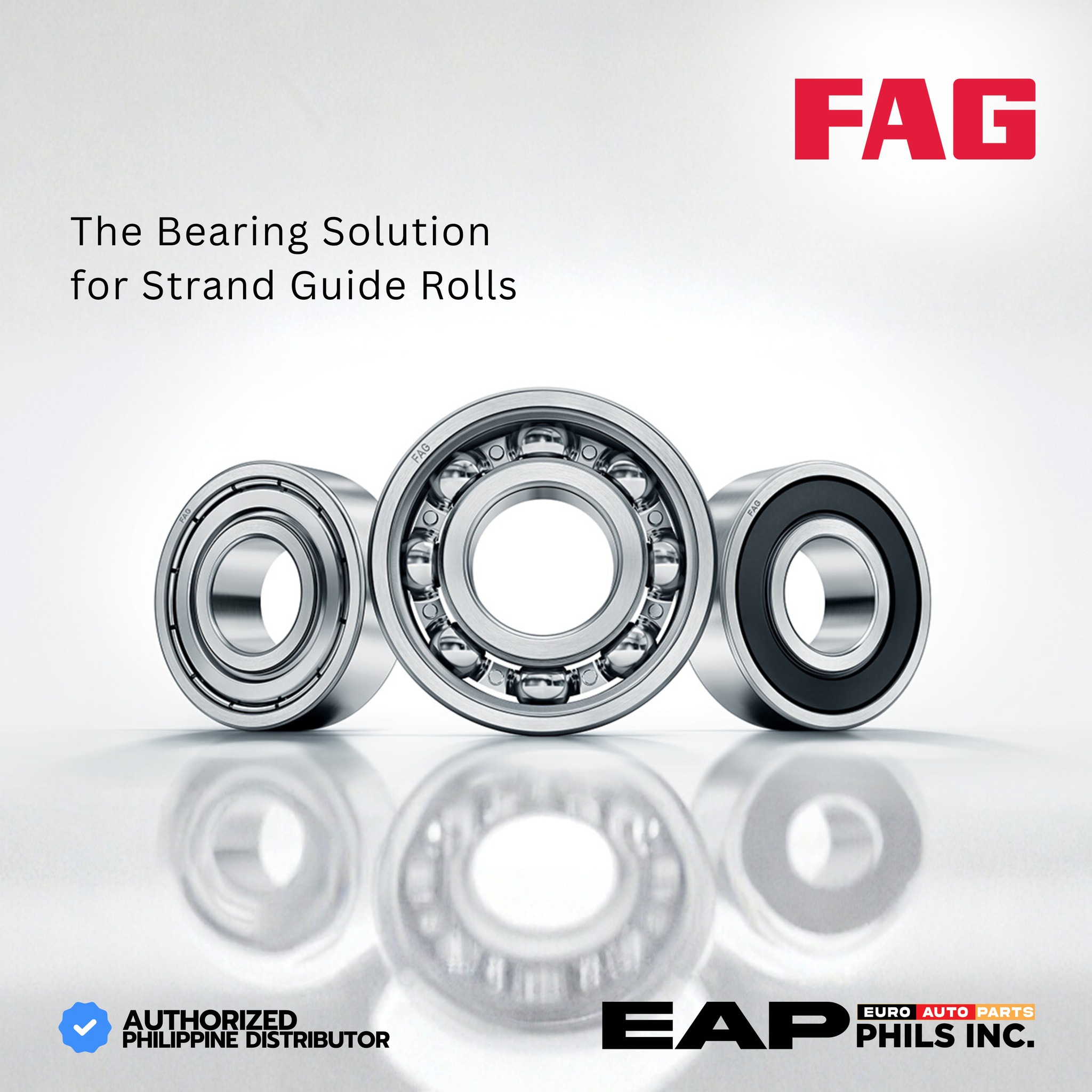 EAP - 🔧 The Trusted Bearing Solution for Strand Guide Rolls When you ...
