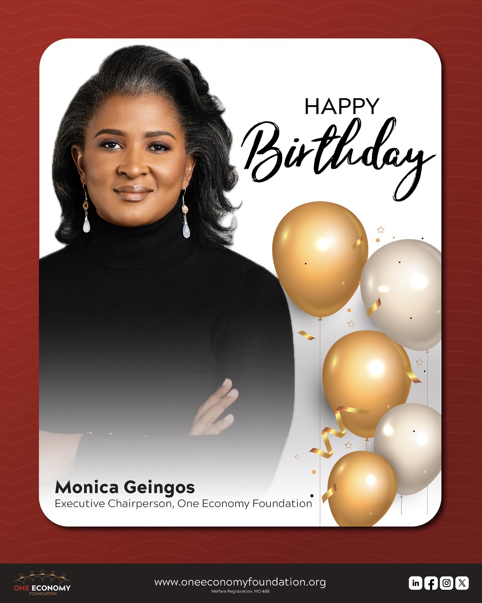 Monica Geingos, The 3rd First Lady of Namibia