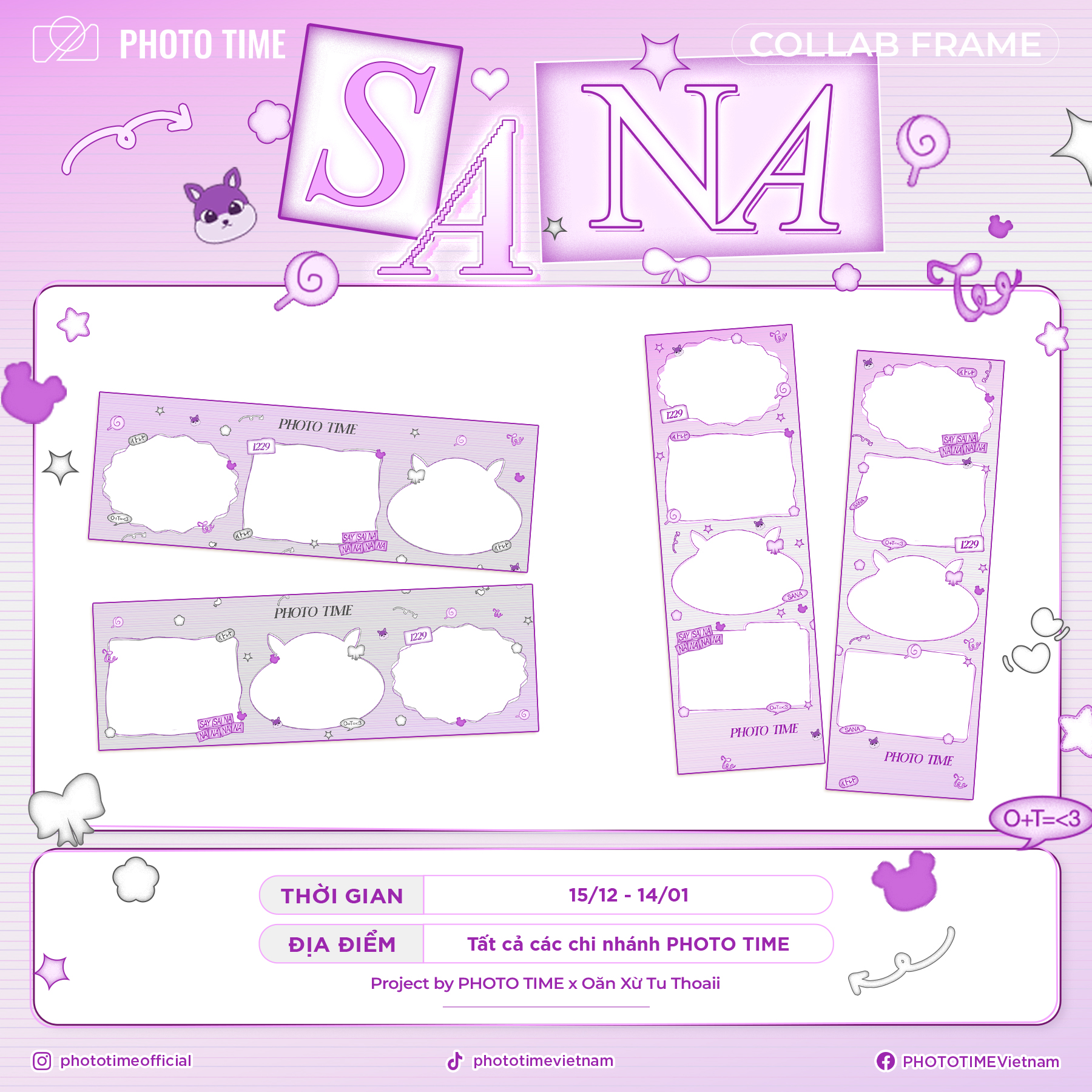 𝐇𝐀𝐏𝐏𝐘 𝐒𝐀𝐍𝐀 𝐃𝐀𝐘💜~ || Project by PHOTO... - PHOTOTIMEVietnam | Facebook