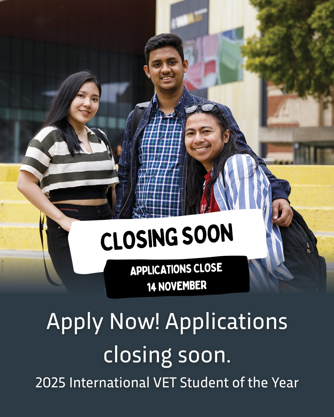 ⭐🏆 APPLICATIONS... - TAFE International Western Australia | Facebook