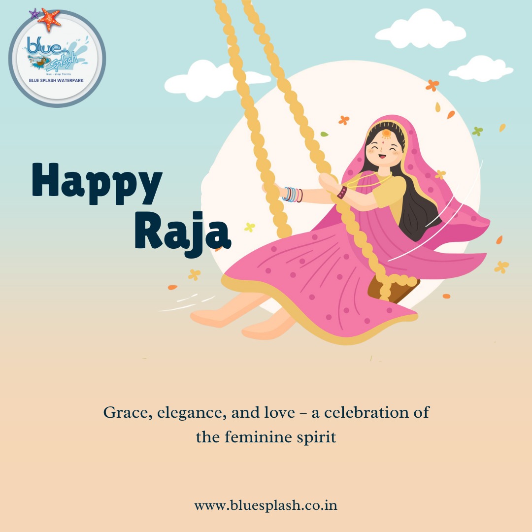 Blue Splash - Celebrate Raja in style with a splash of at... | Facebook
