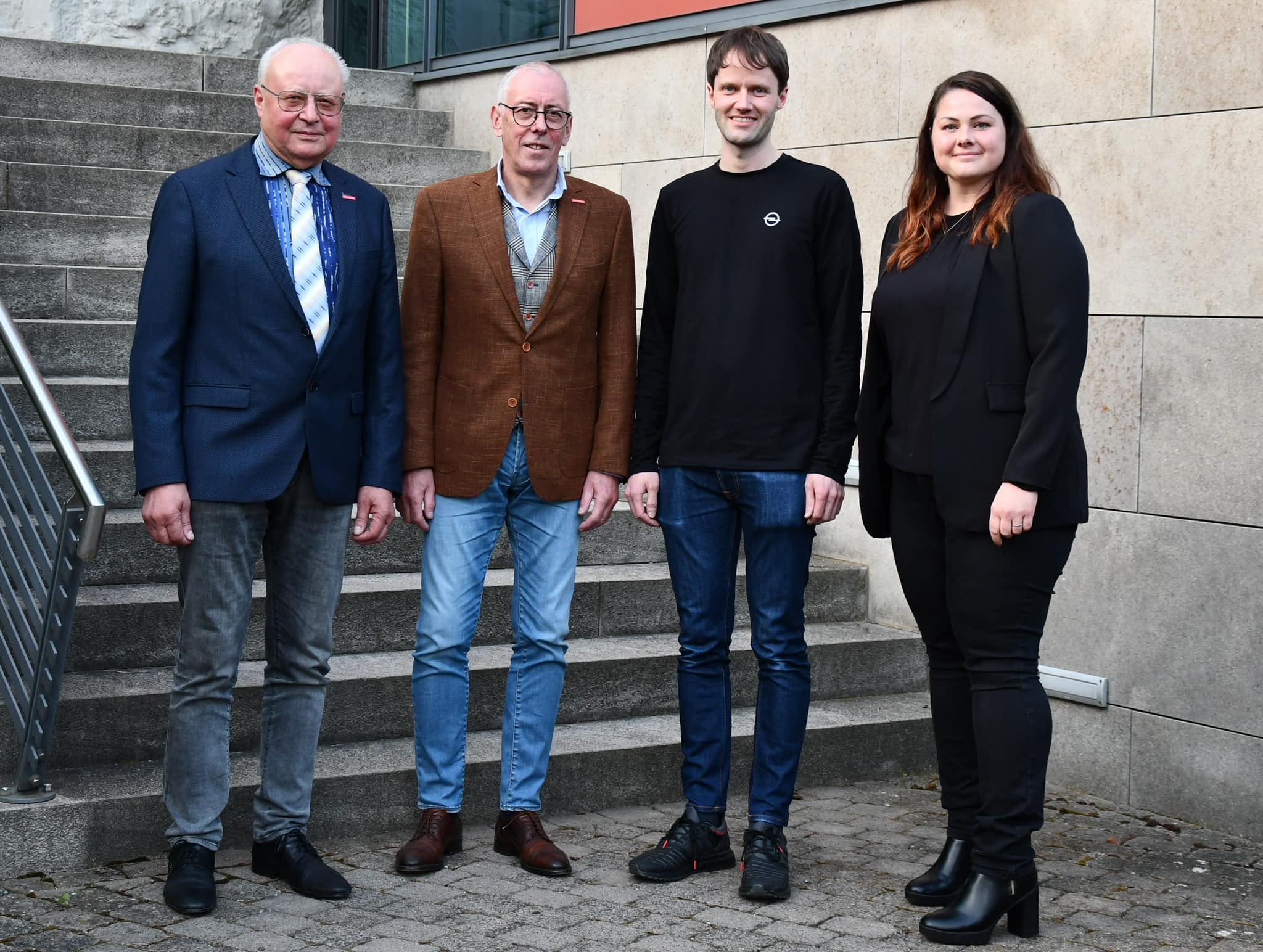 Kreishandwerkerschaft - von links: Rainer Rudolph, Stefan Förster ...