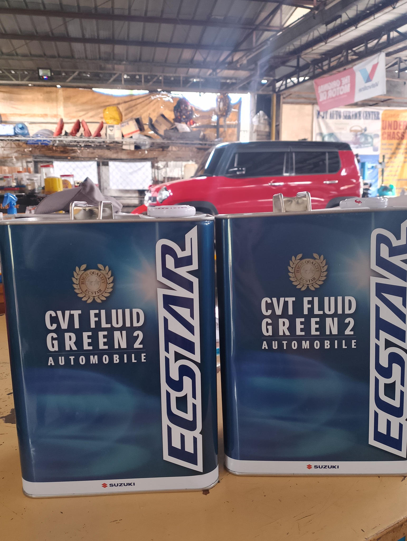 Protect your Suzuki's performance with Ecstar CVT Fluid Green 2